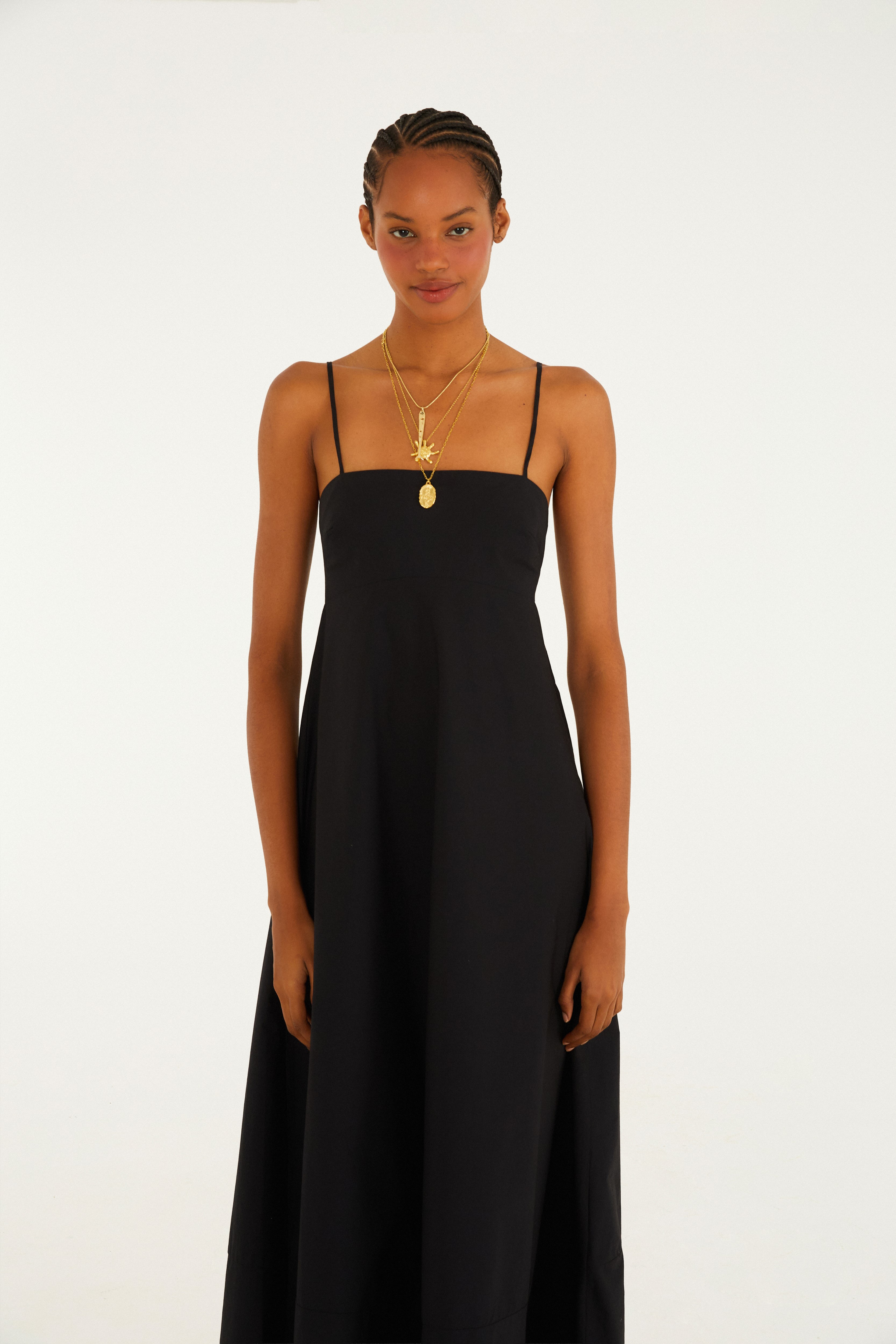 Vestido Volume Midi