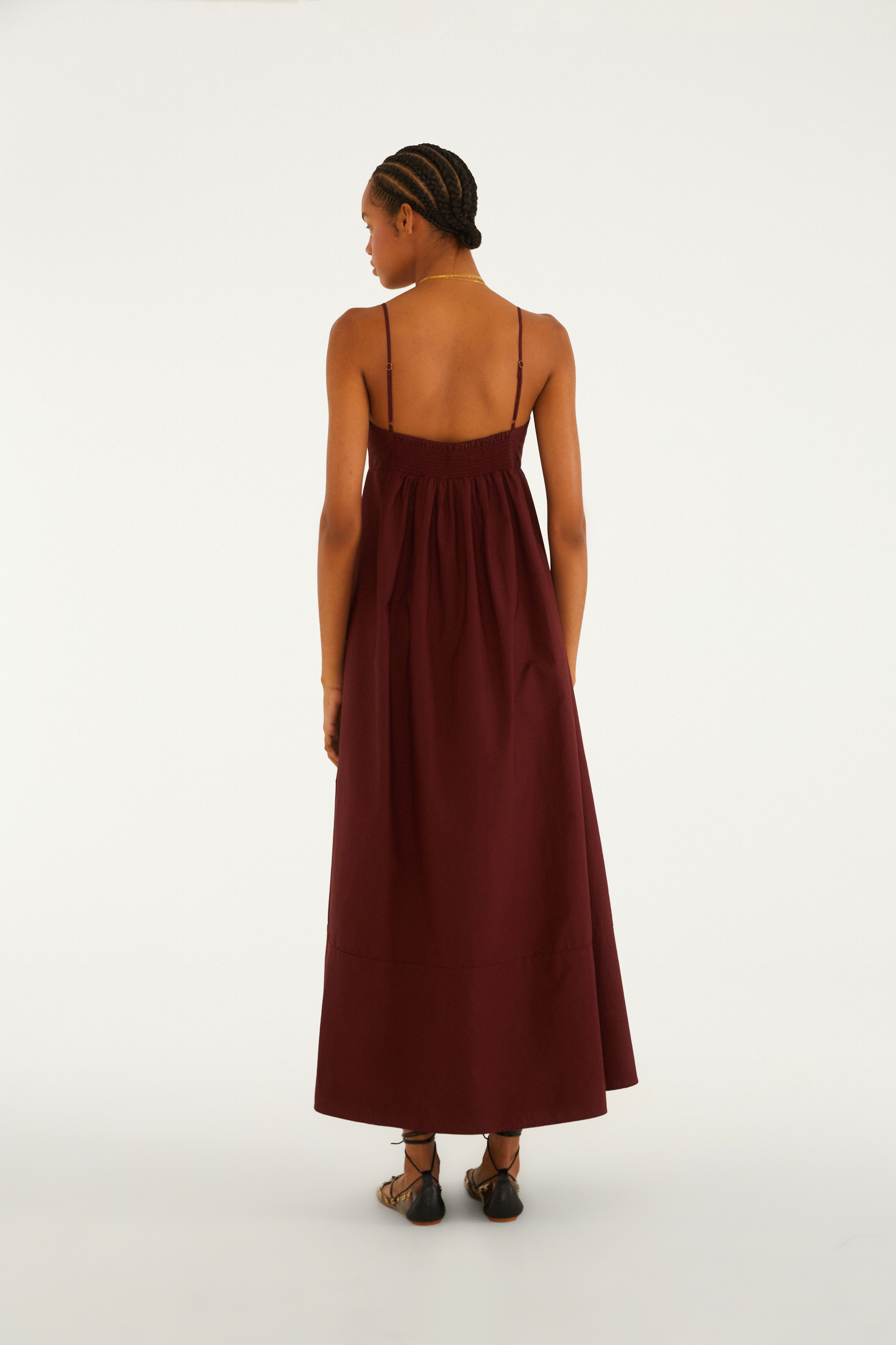 Vestido Volume Midi