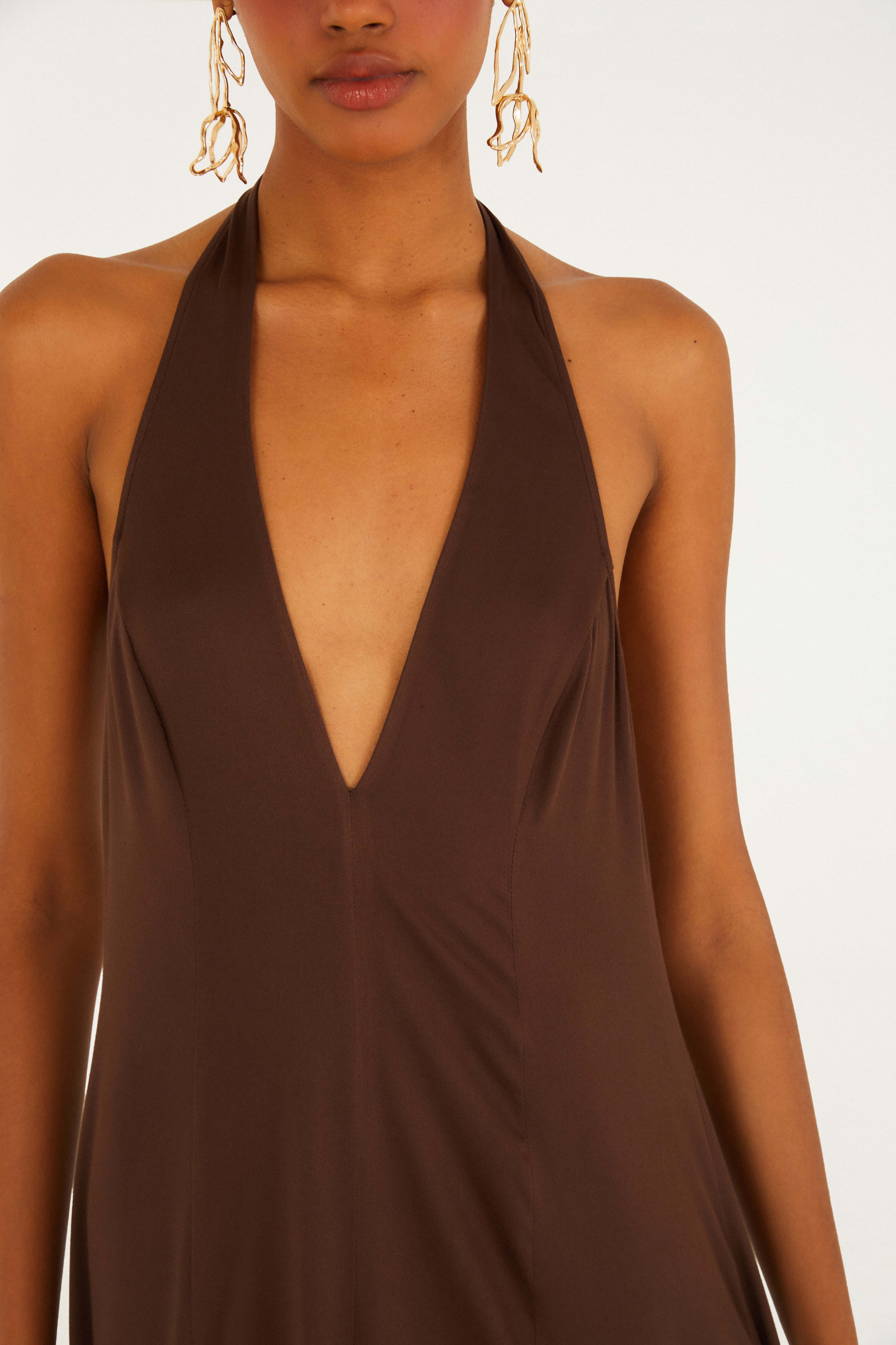 Vestido Nesgas Midi