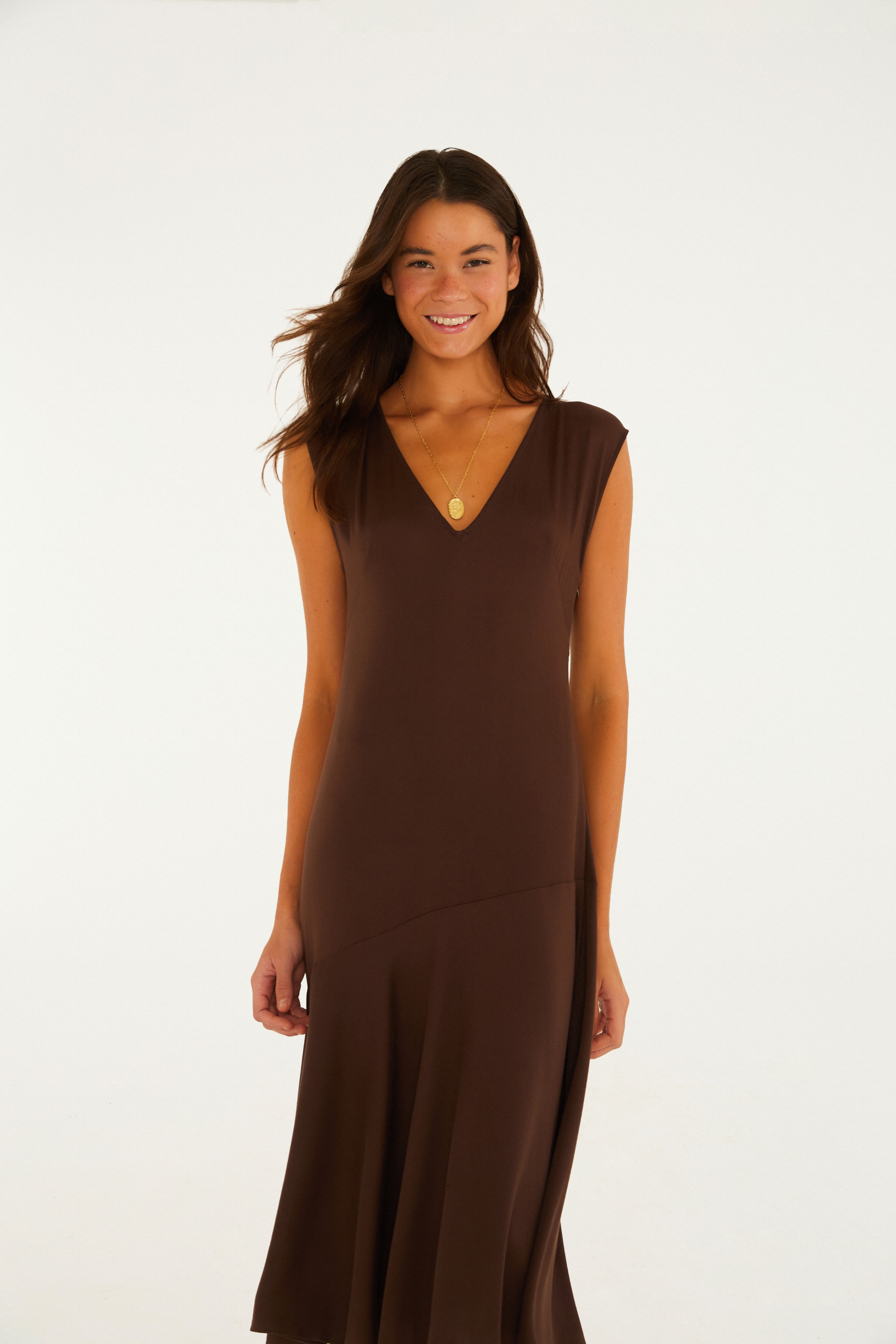 Vestido Amplo Midi