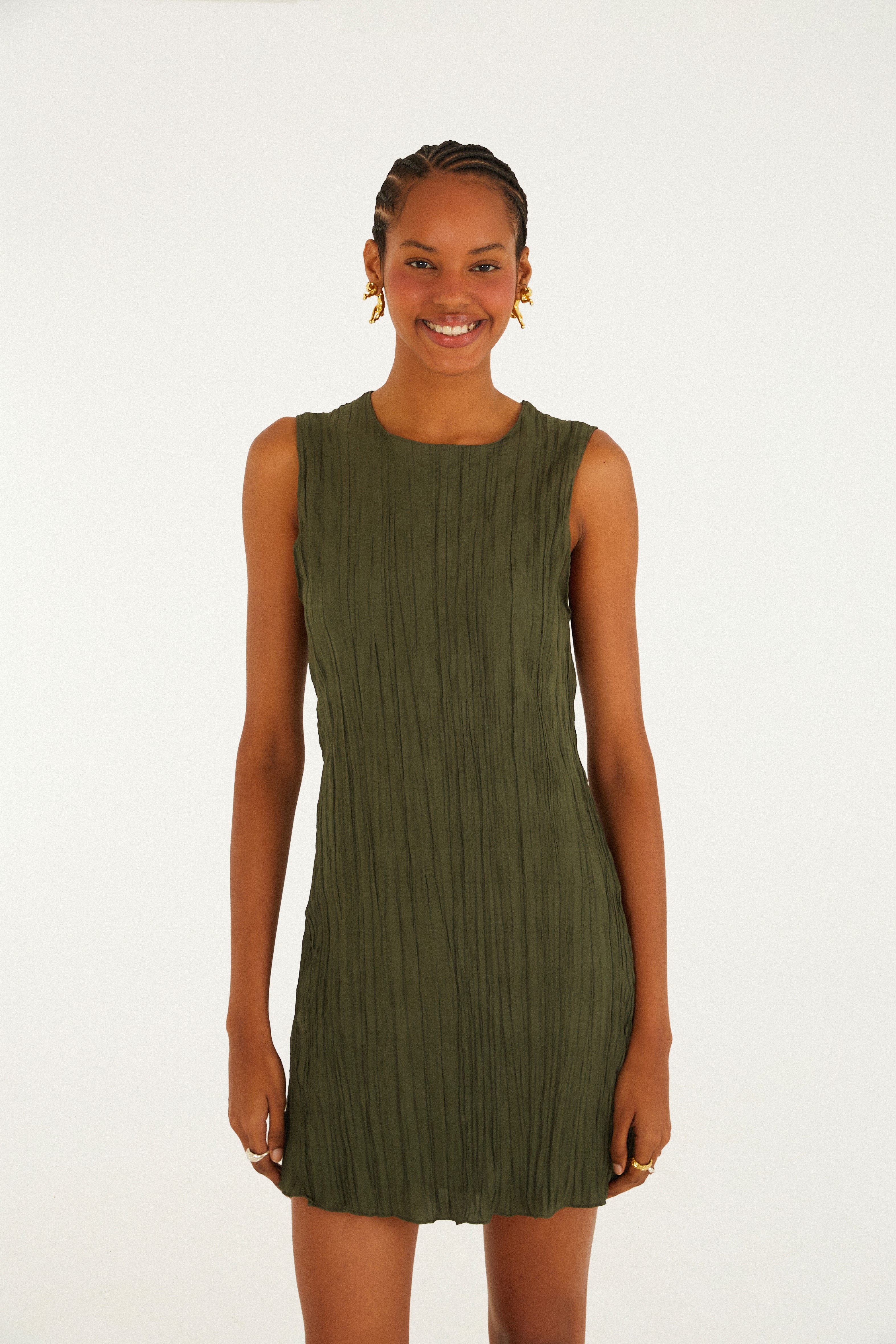 Vestido Textura Curto