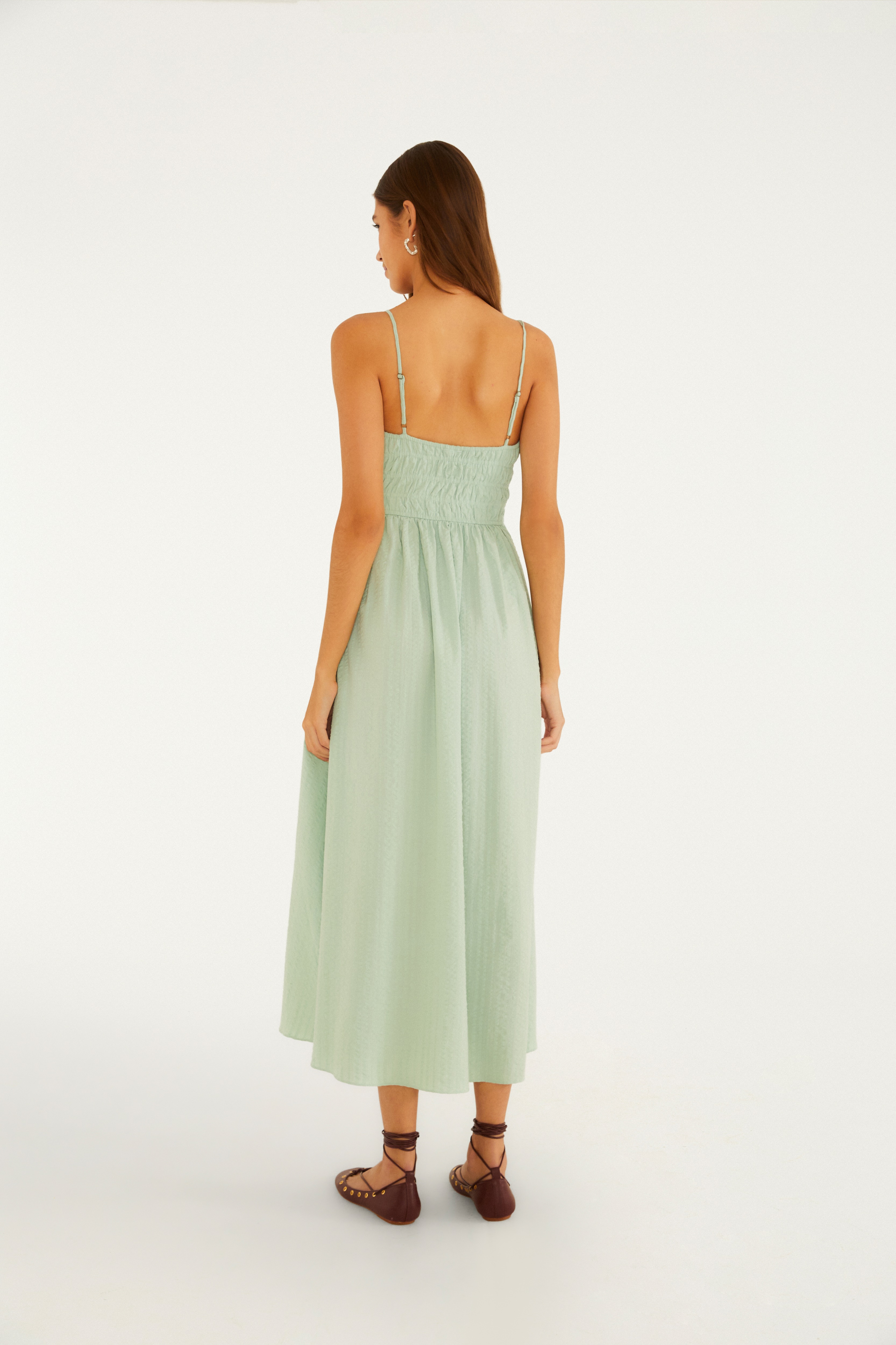 Vestido Alcinhas Midi