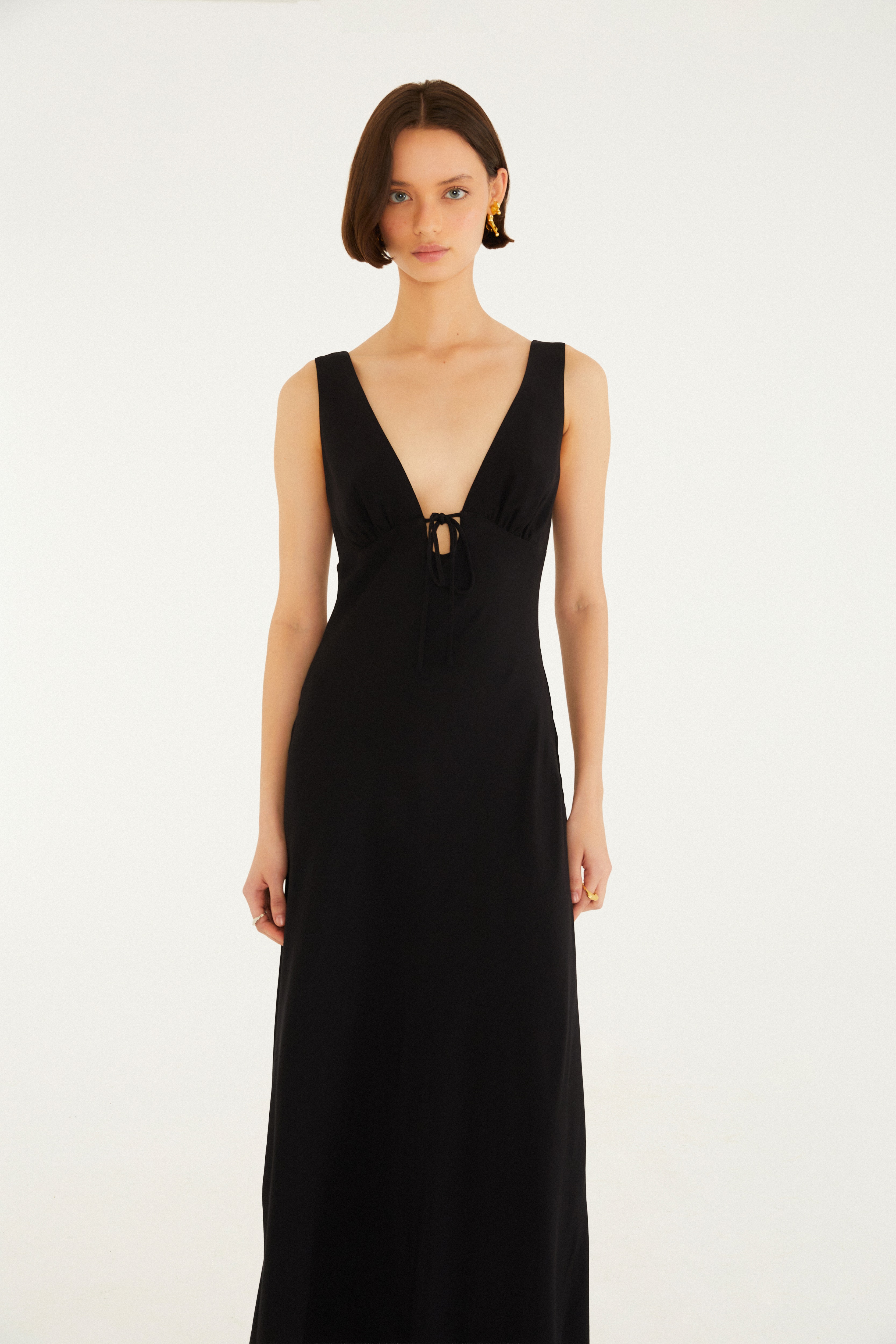Vestido Enviesado Midi