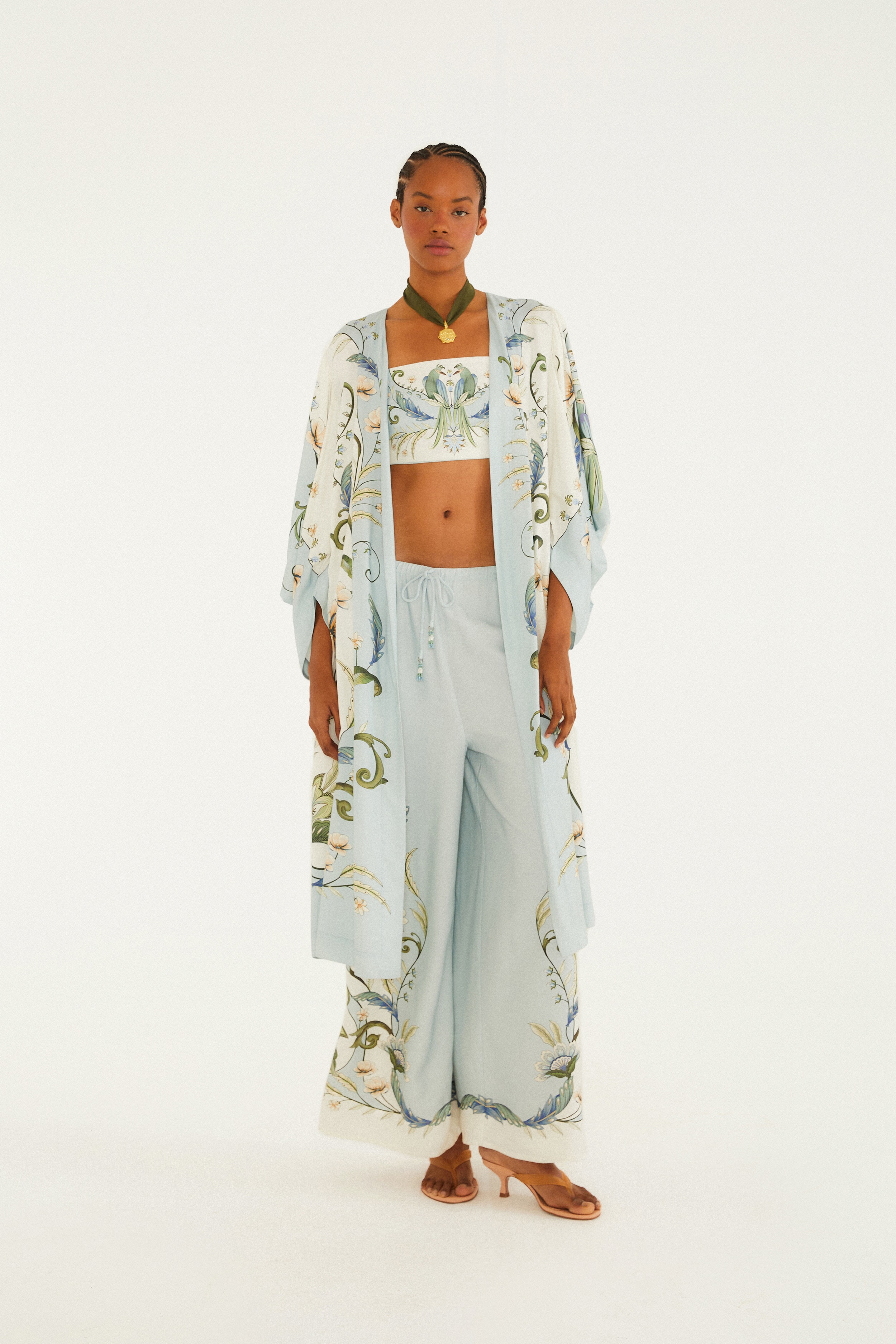 Maxi Kimono Estampado Milena