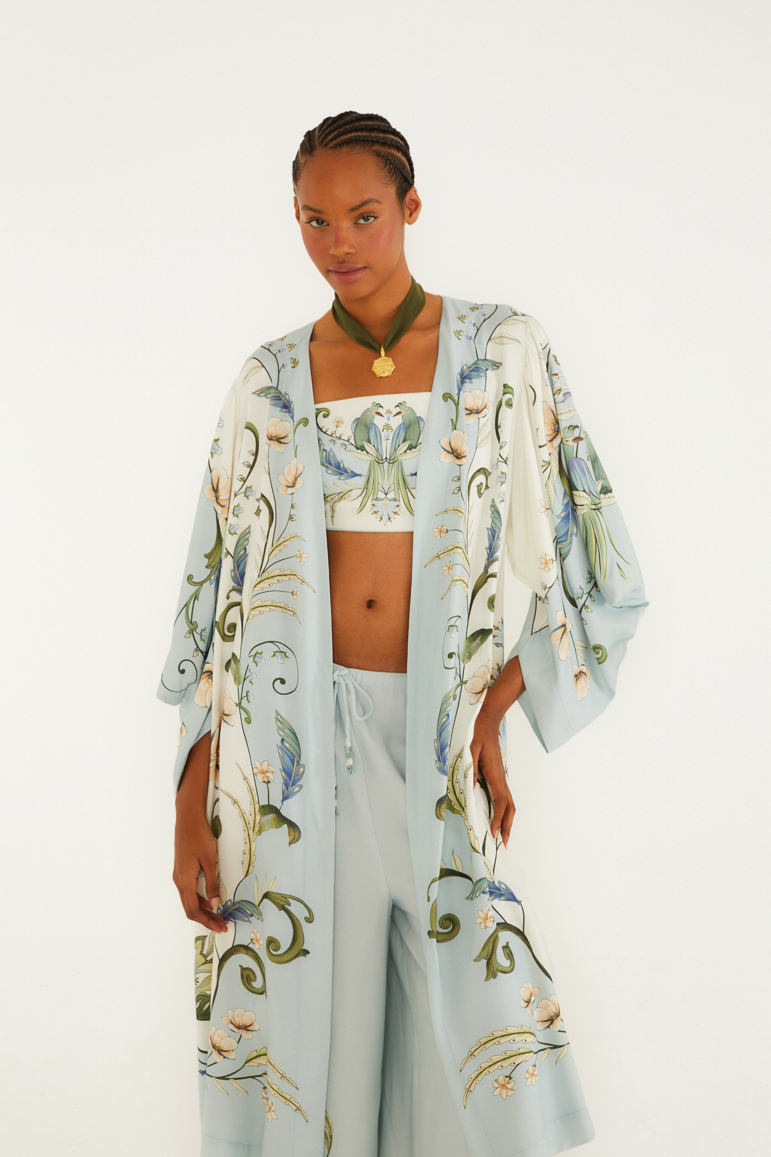 Maxi Kimono Estampado Milena