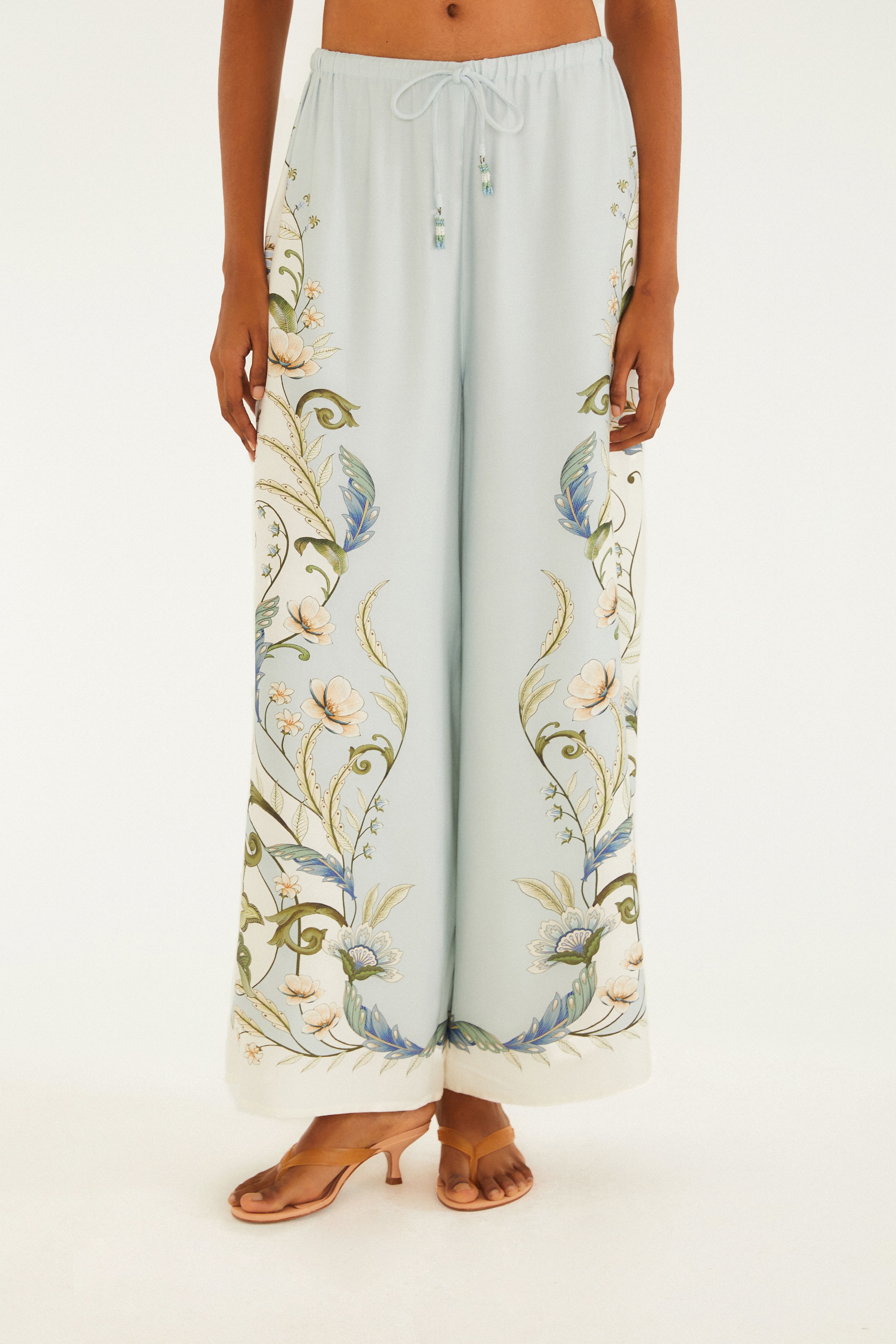 Calça Reta Estampada Milena