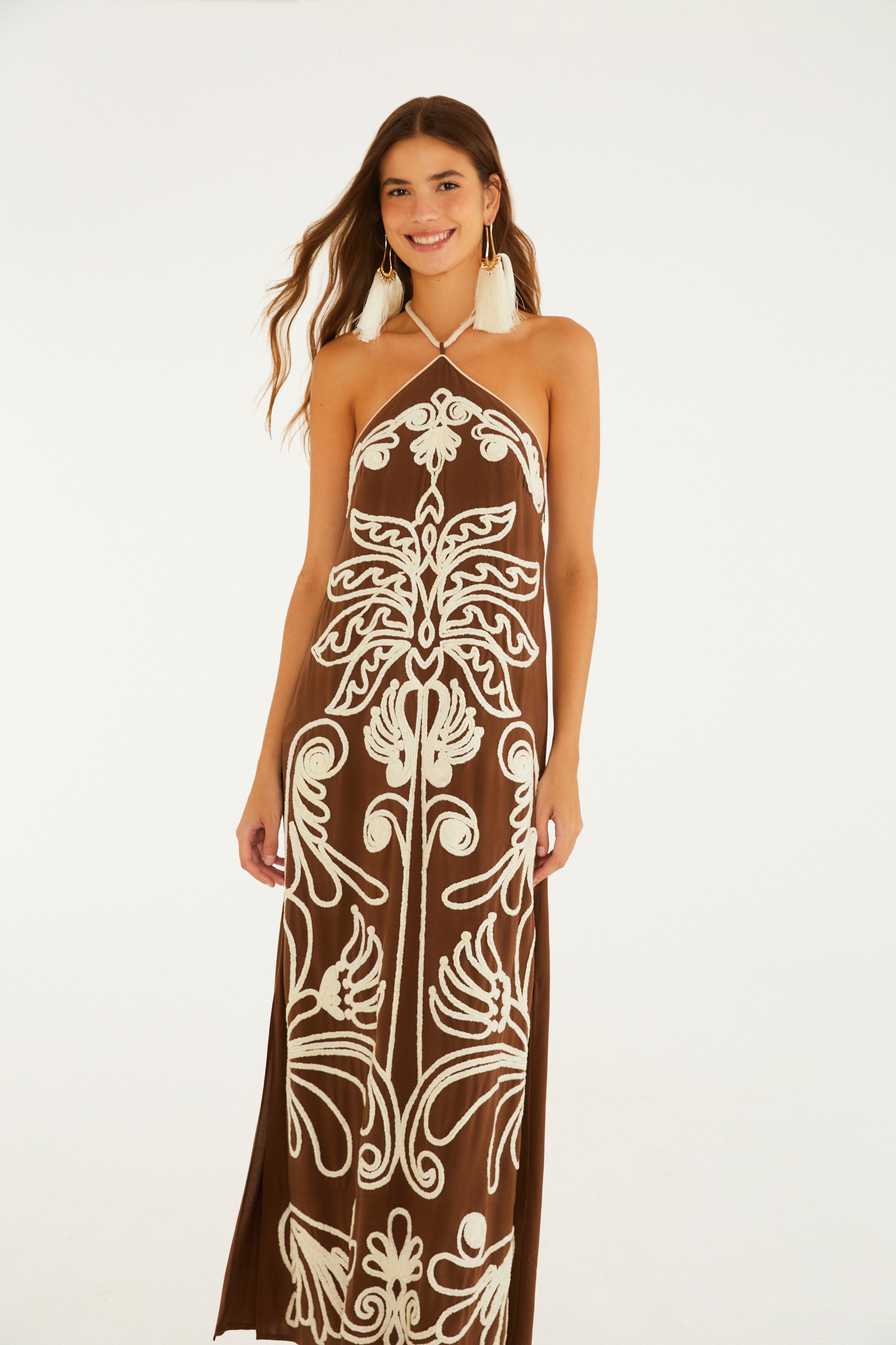 Vestido Artesanal Corneli Esplendor