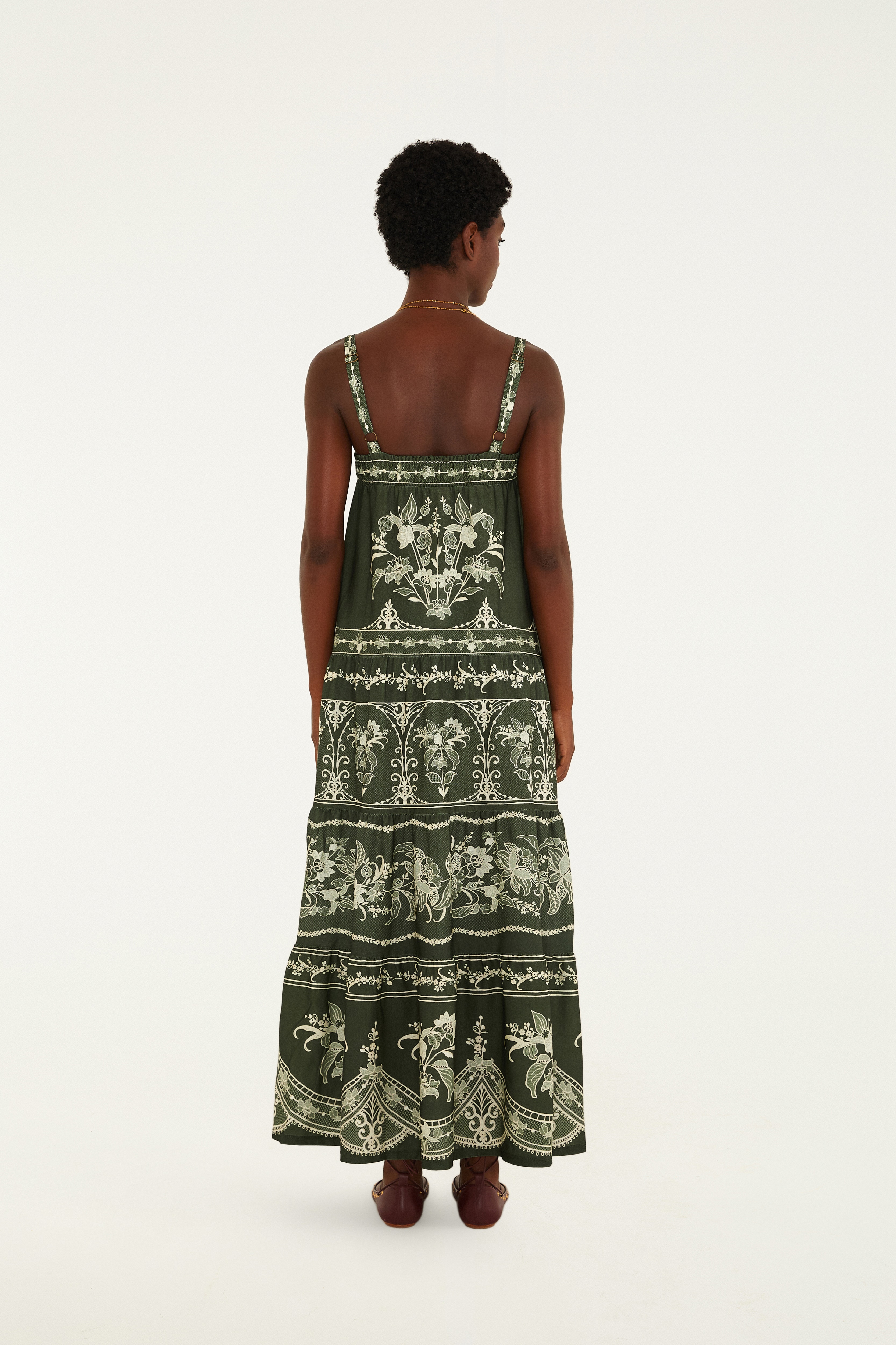 Vestido Cropped Estampado Lais