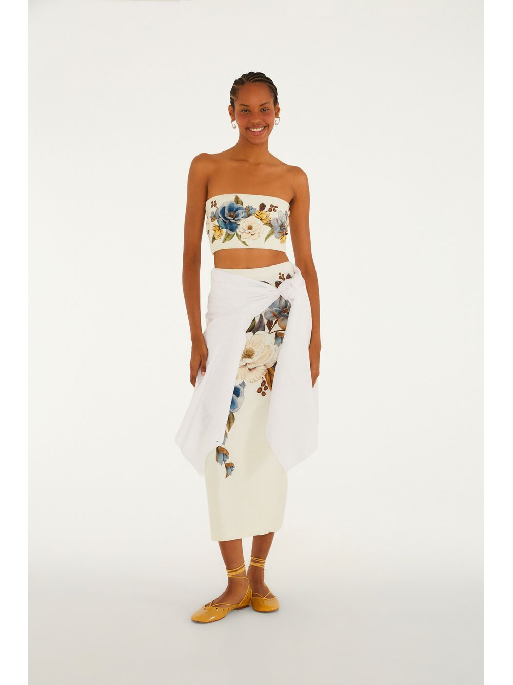 Farm — Top Reto Estampado Ana Clara