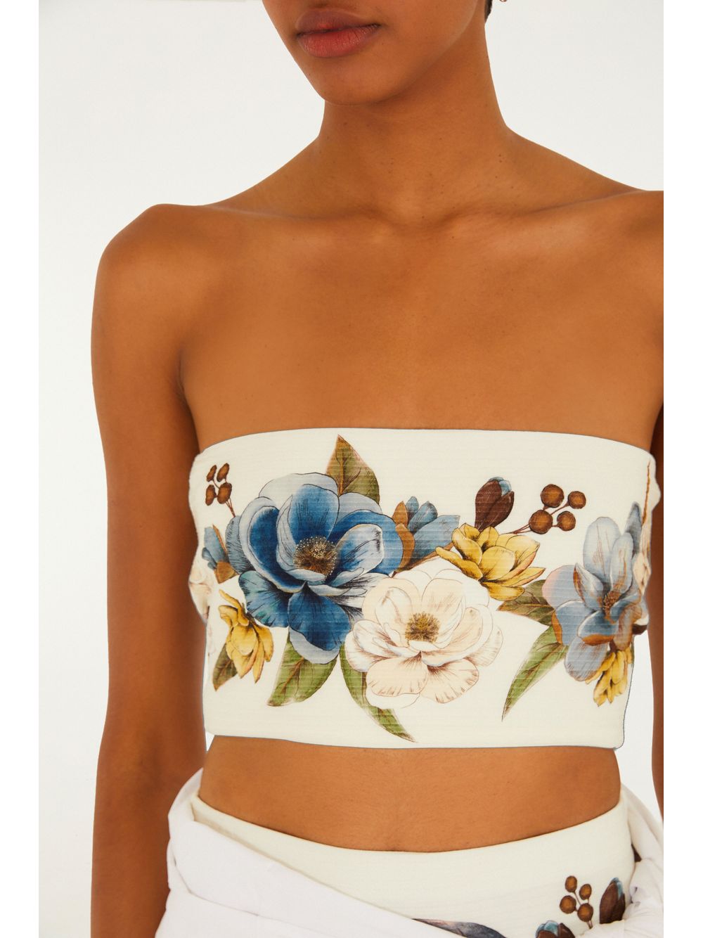 Farm — Top Reto Estampado Ana Clara