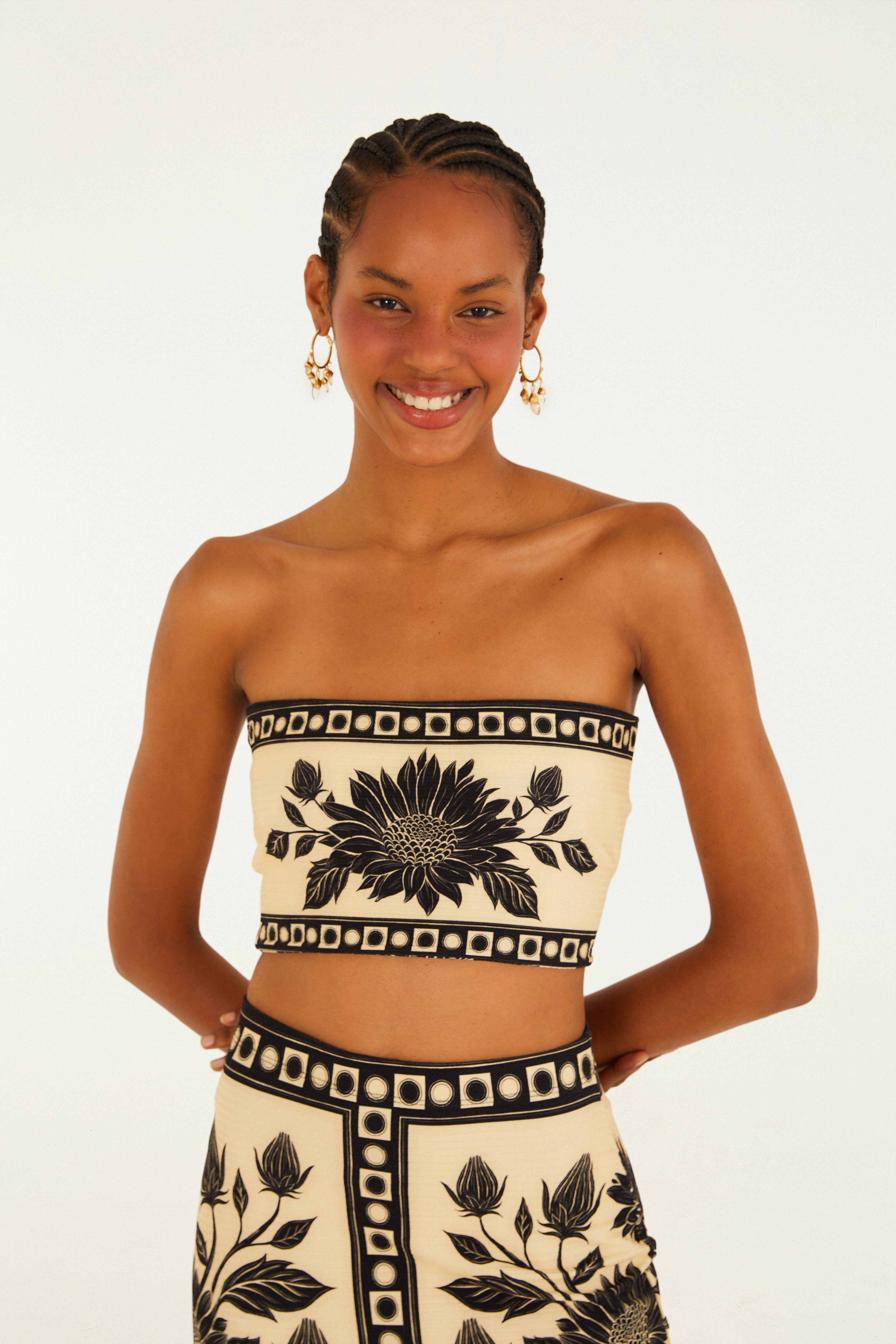 Top Reto Estampado Maria Lia