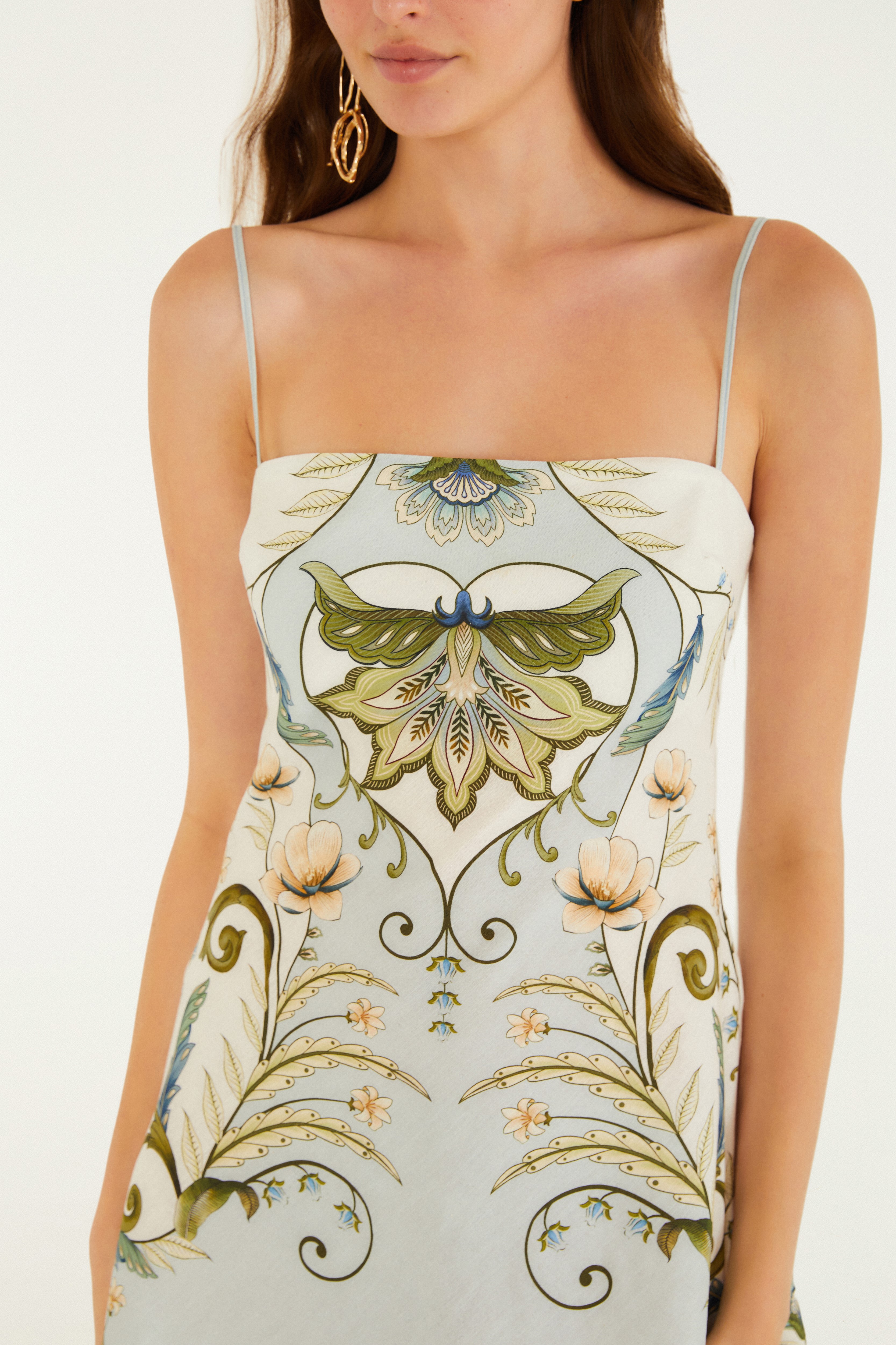 Vestido Curto Estampado Milena