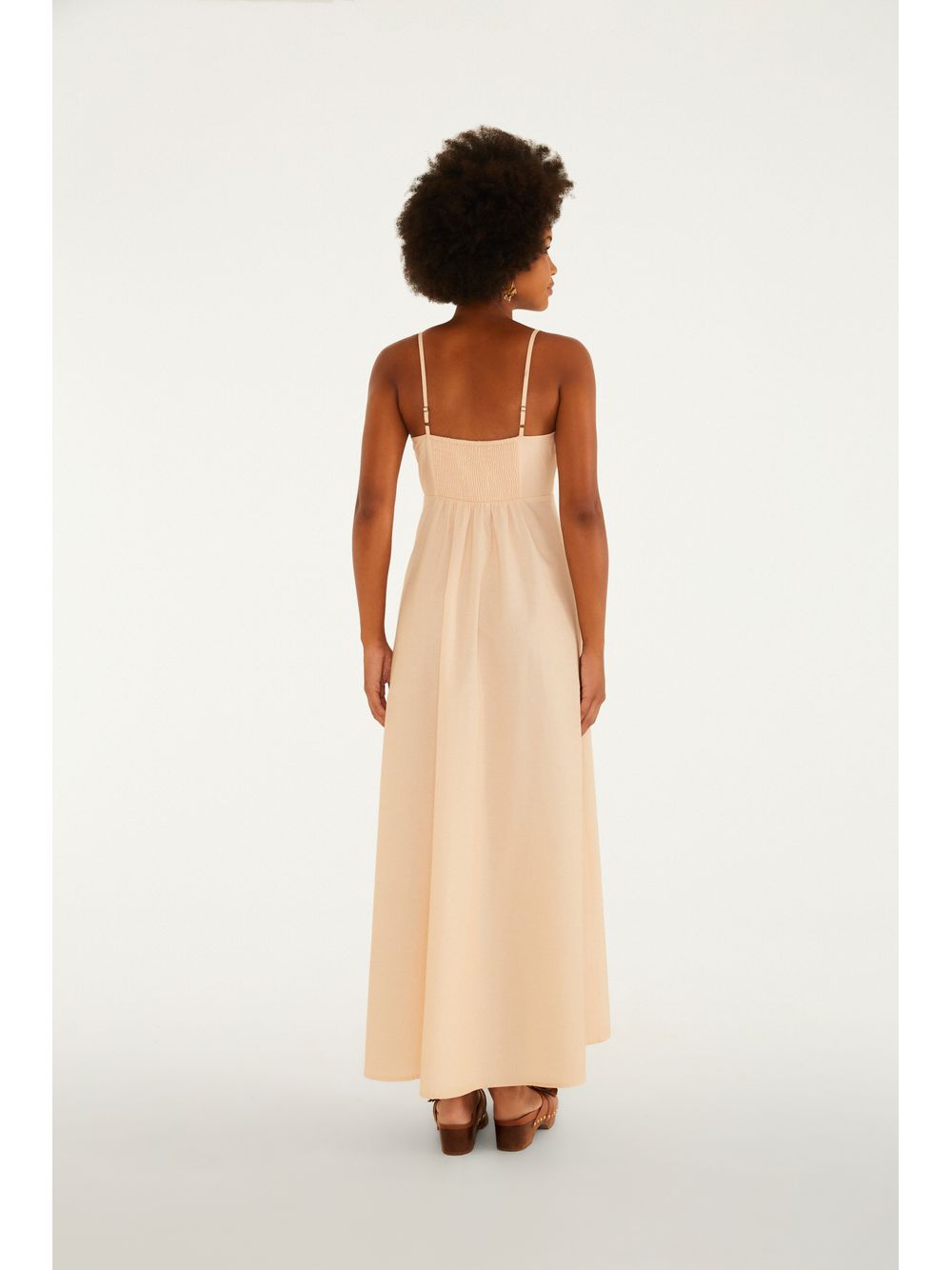 Farm — Vestido Cropped Estampado Nara Floral