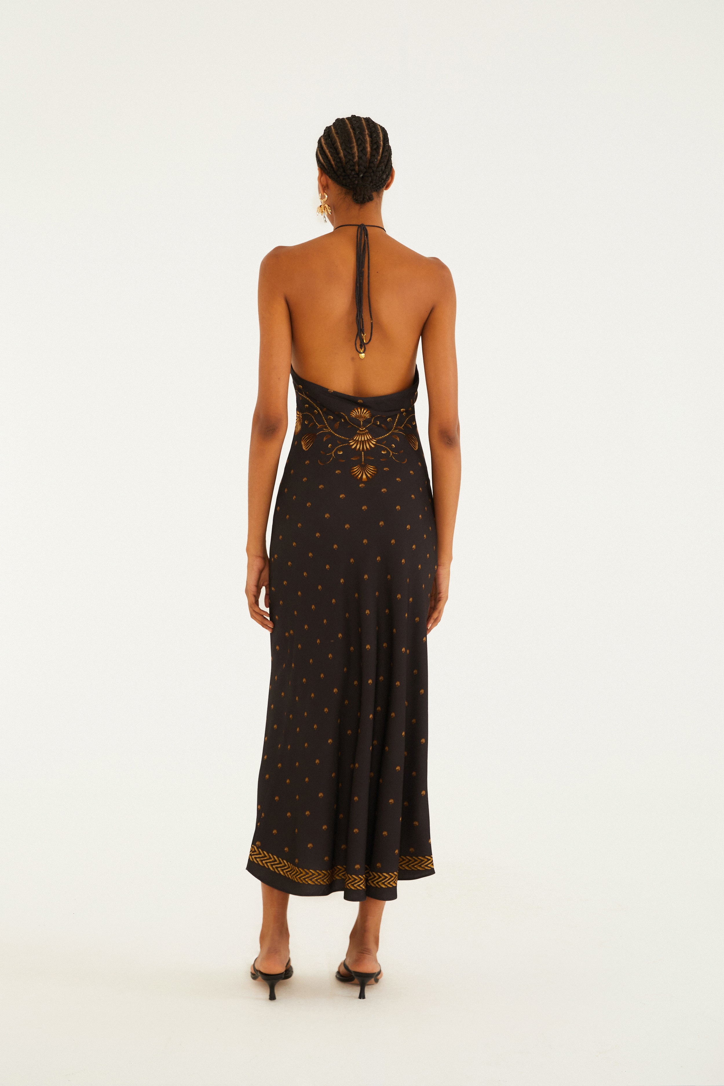 Vestido Estampado Sonho De Concha