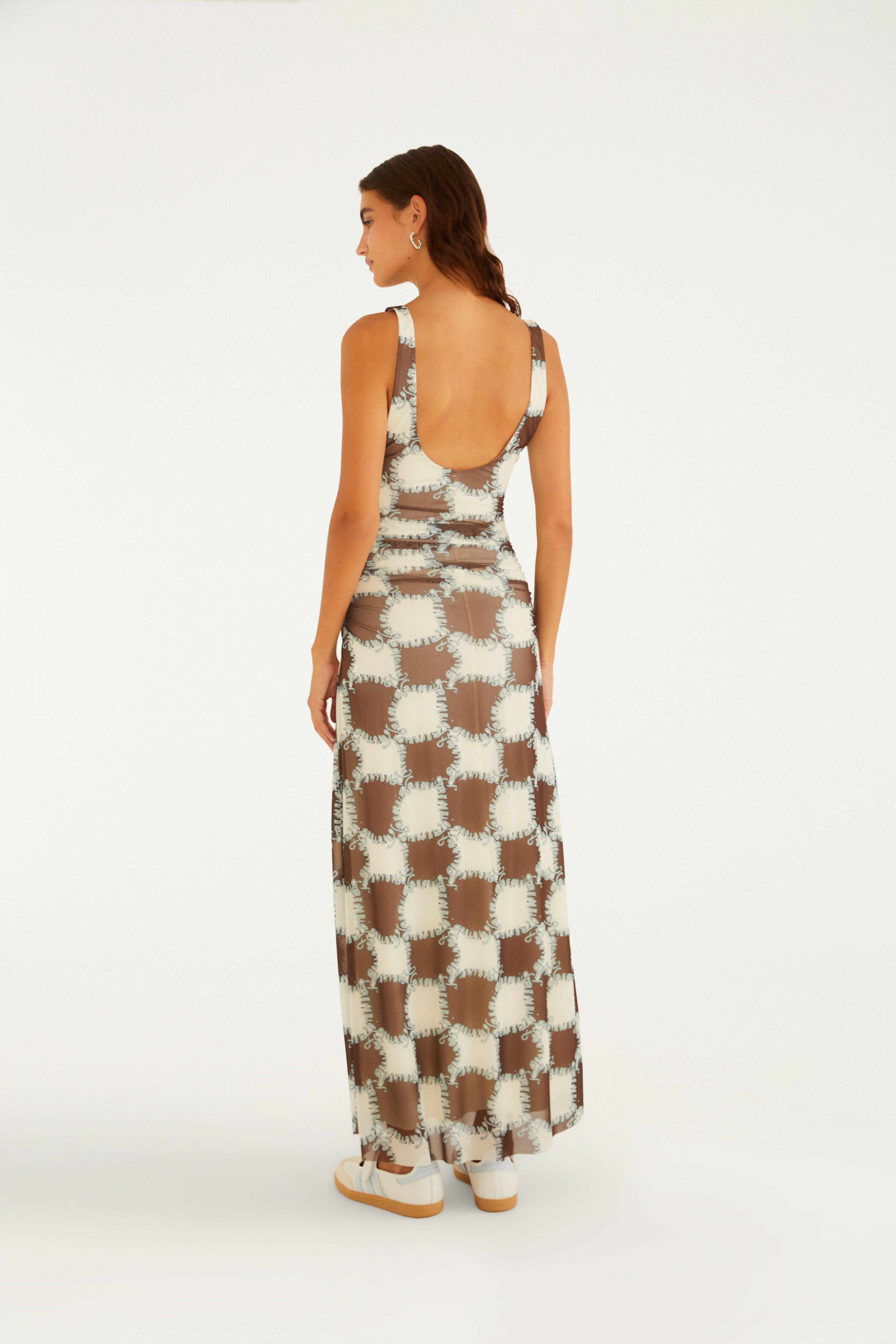 Vestido Tule Estampado Ritmo Carioca