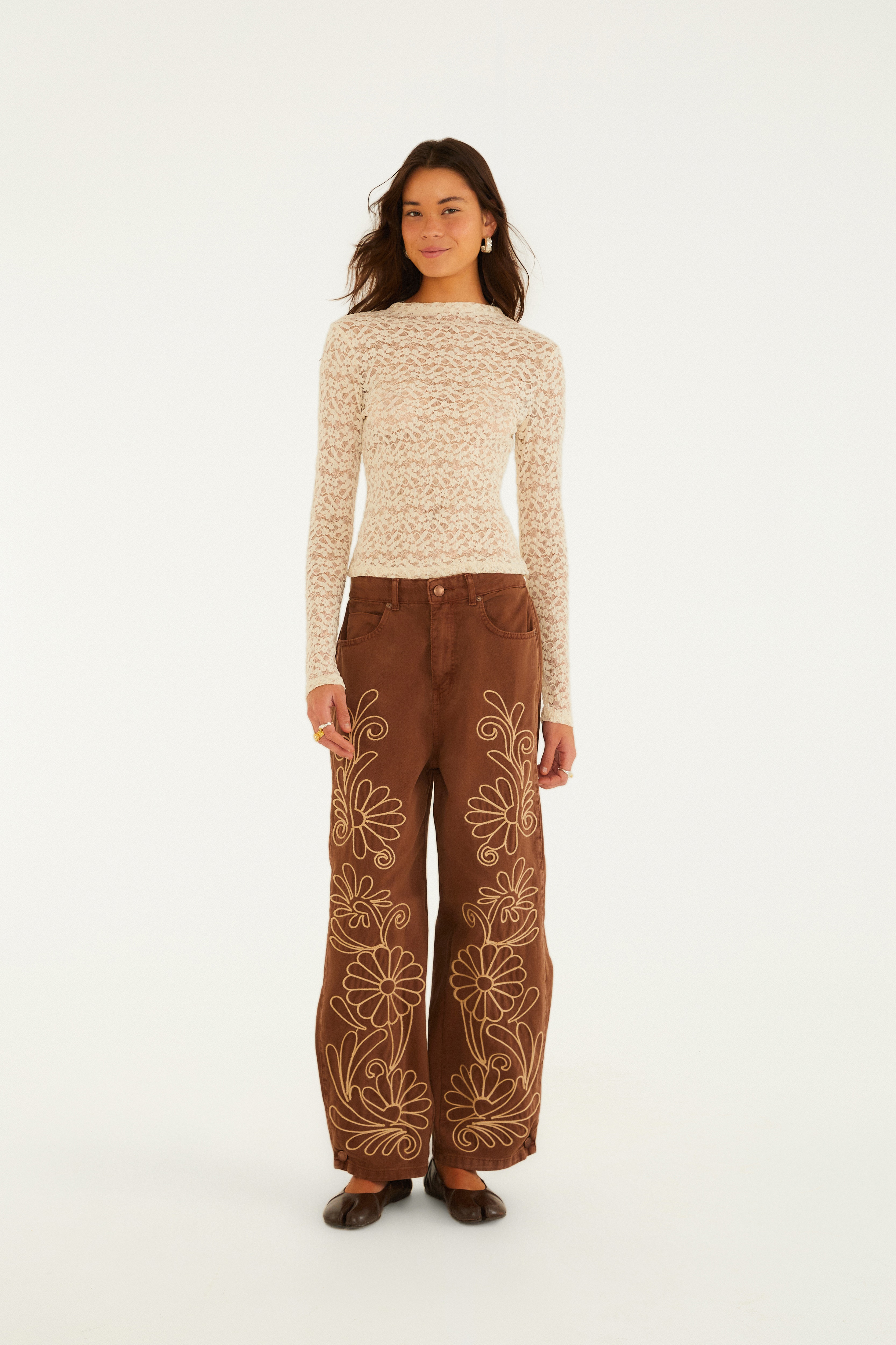 Blusa Renda
