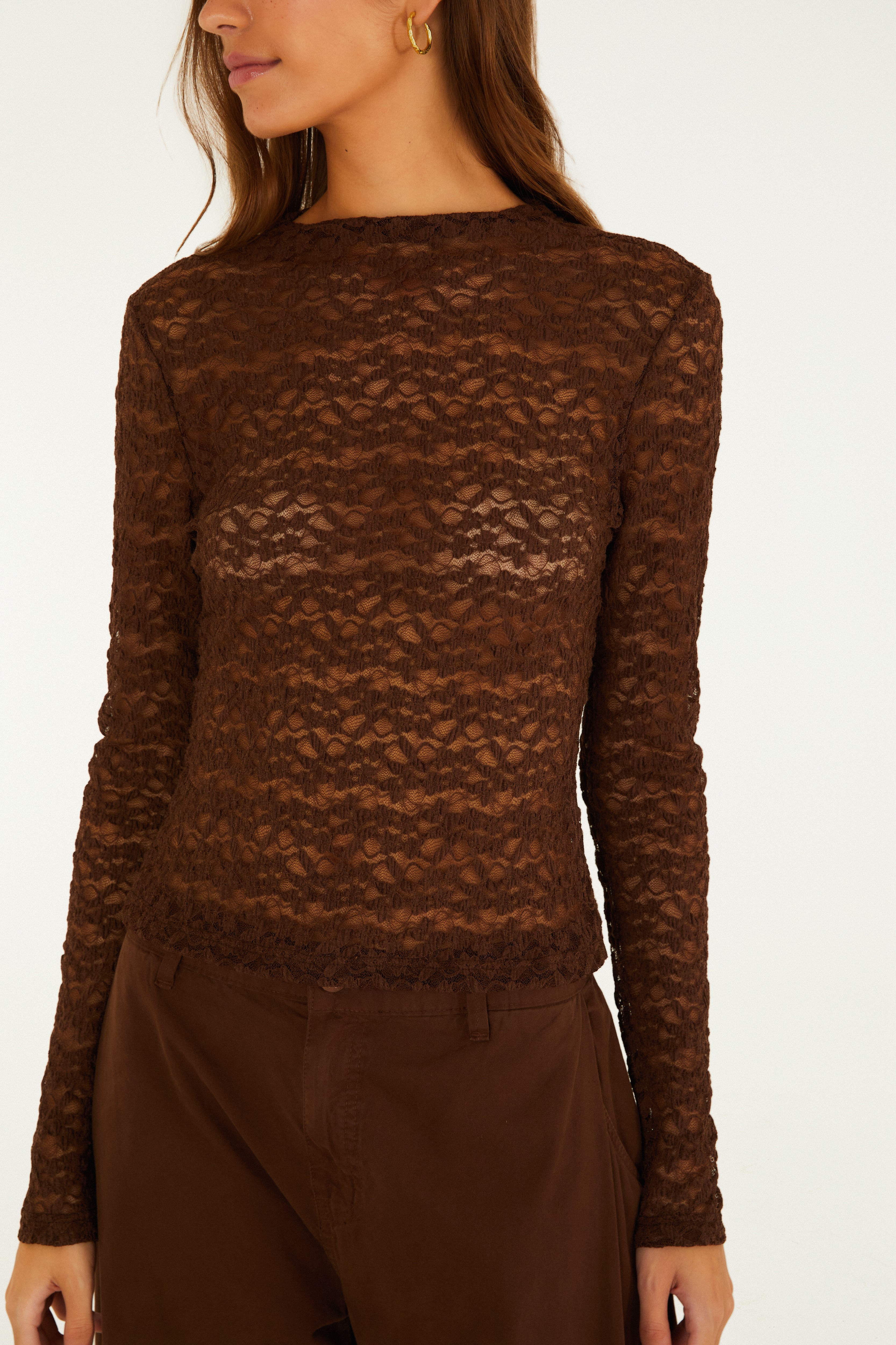 Blusa Renda