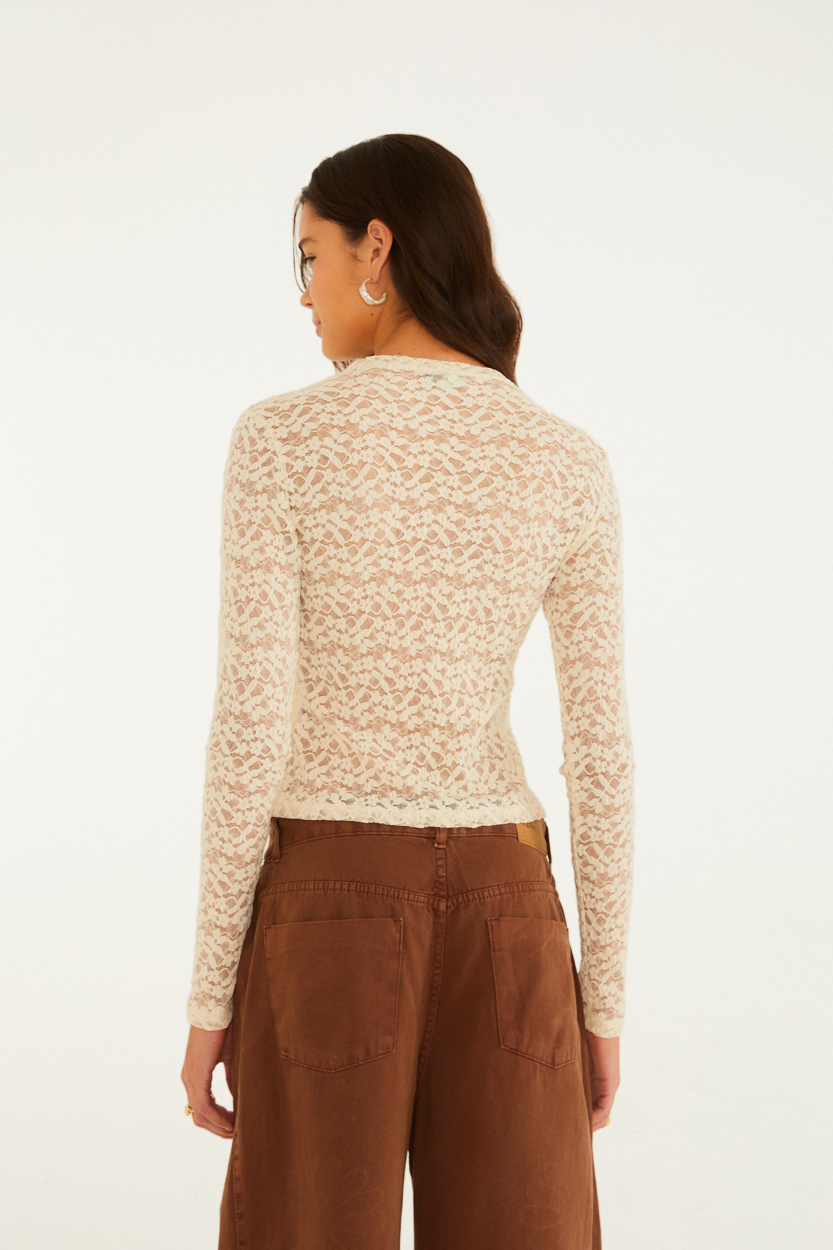 Blusa Renda