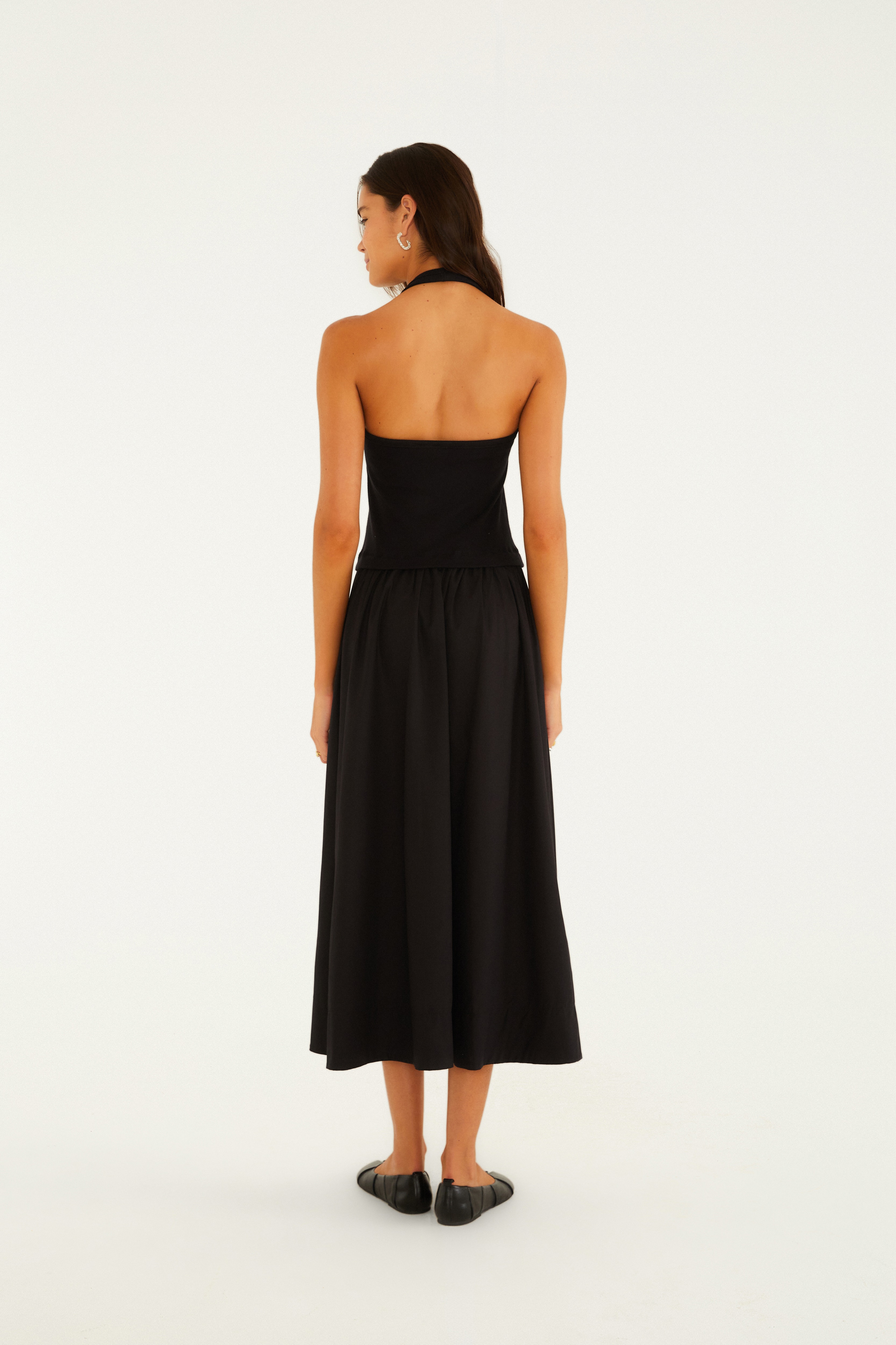 Vestido Cropped Frente Única