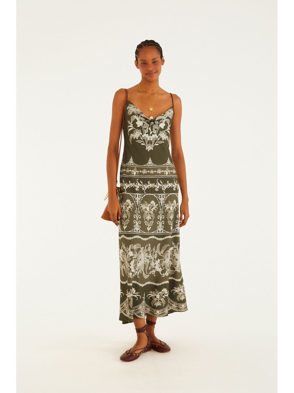 Farm — Vestido Estampado Lais