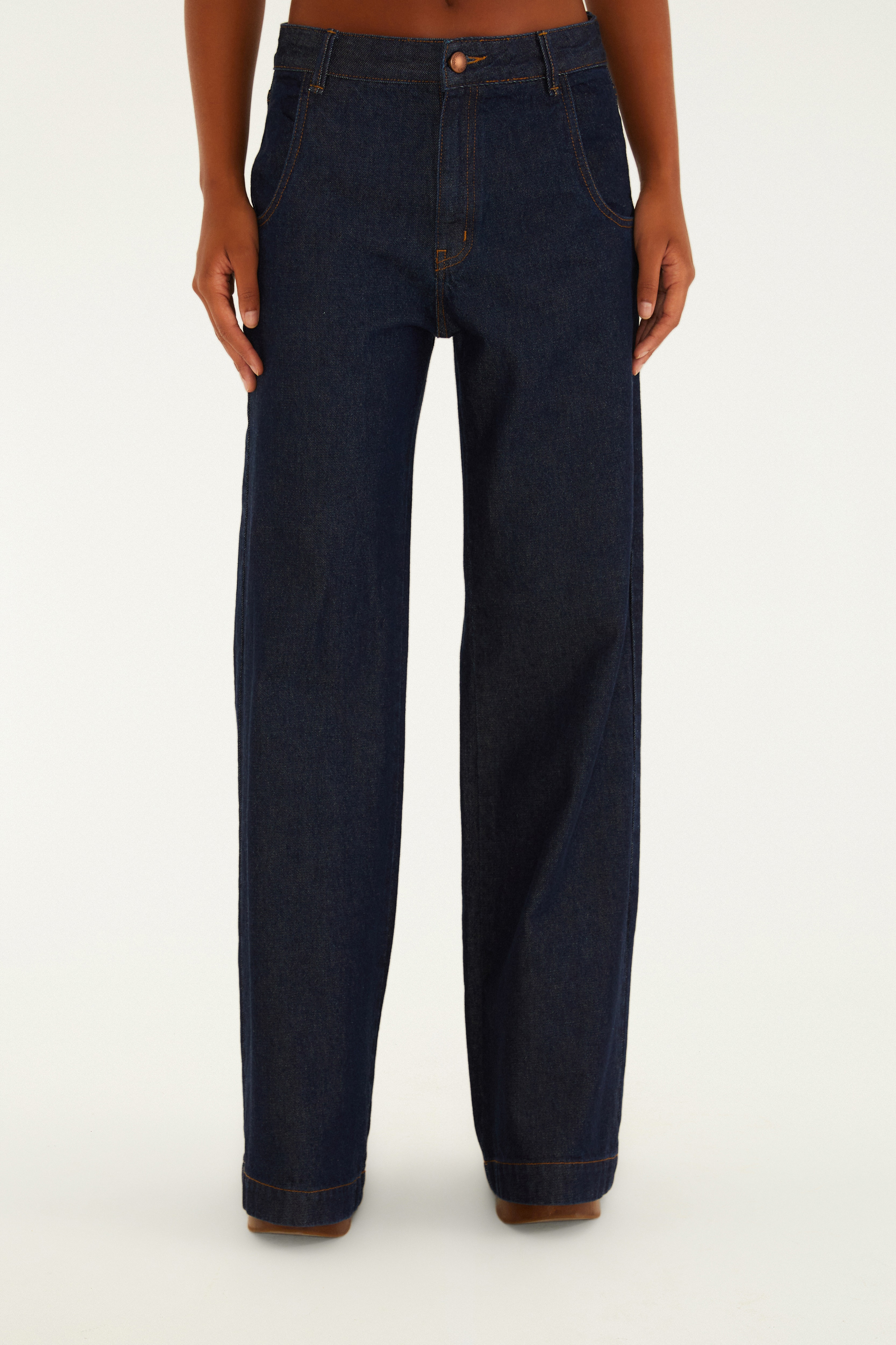 Calça Jeans Pence Boca Larga