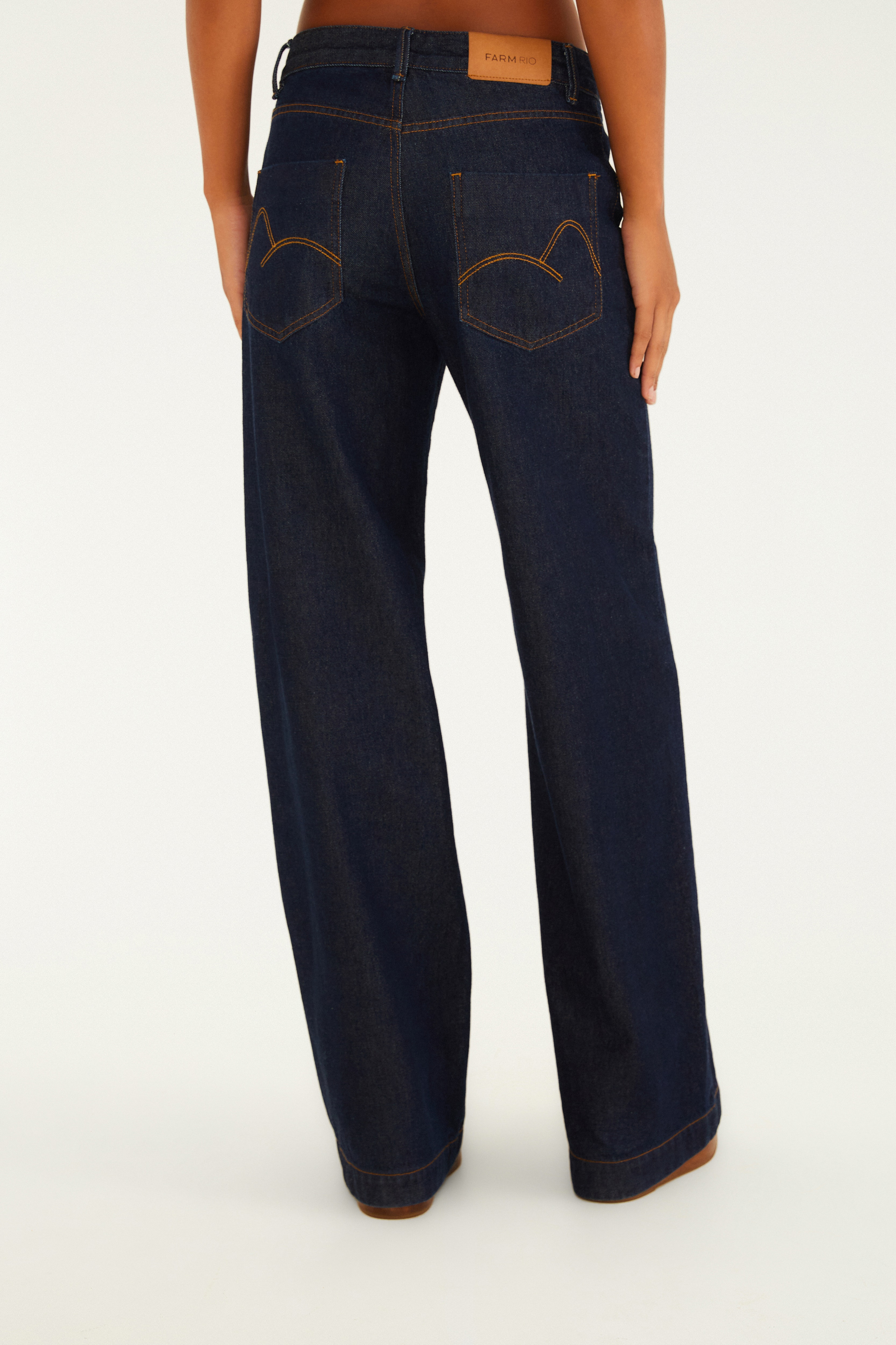 Calça Jeans Pence Boca Larga