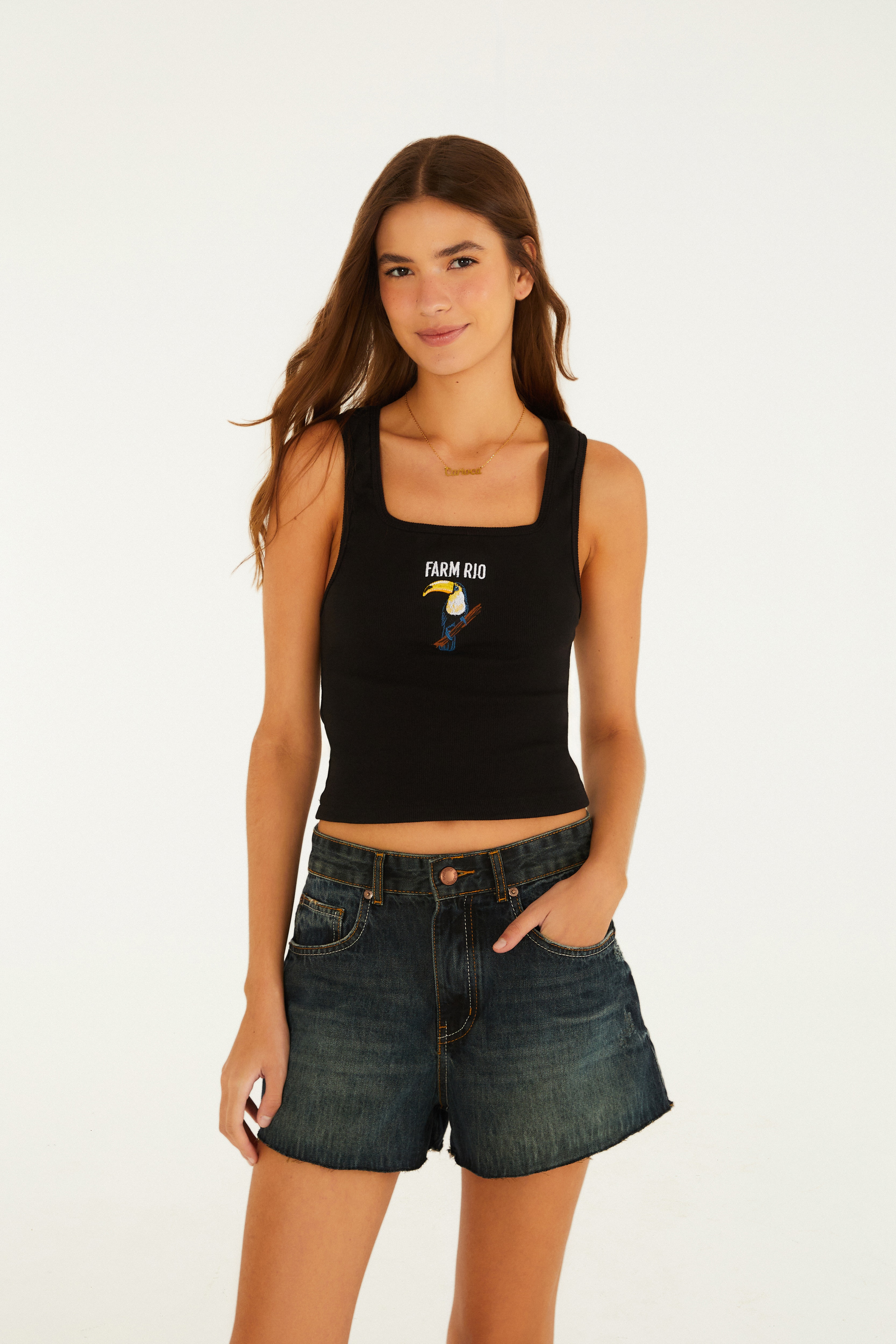Short Jeans Evasê