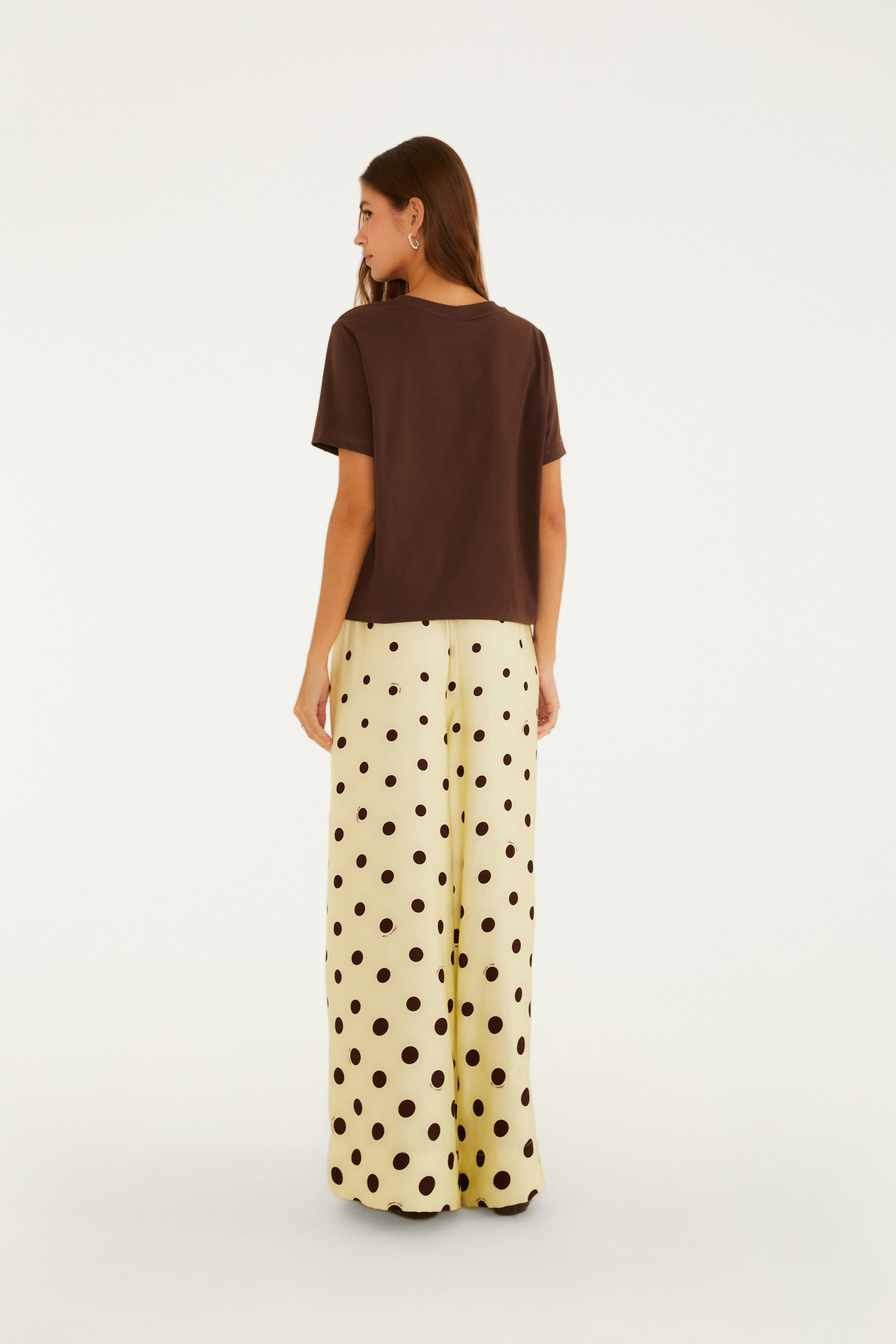 Calça Estampada Poá Degrade