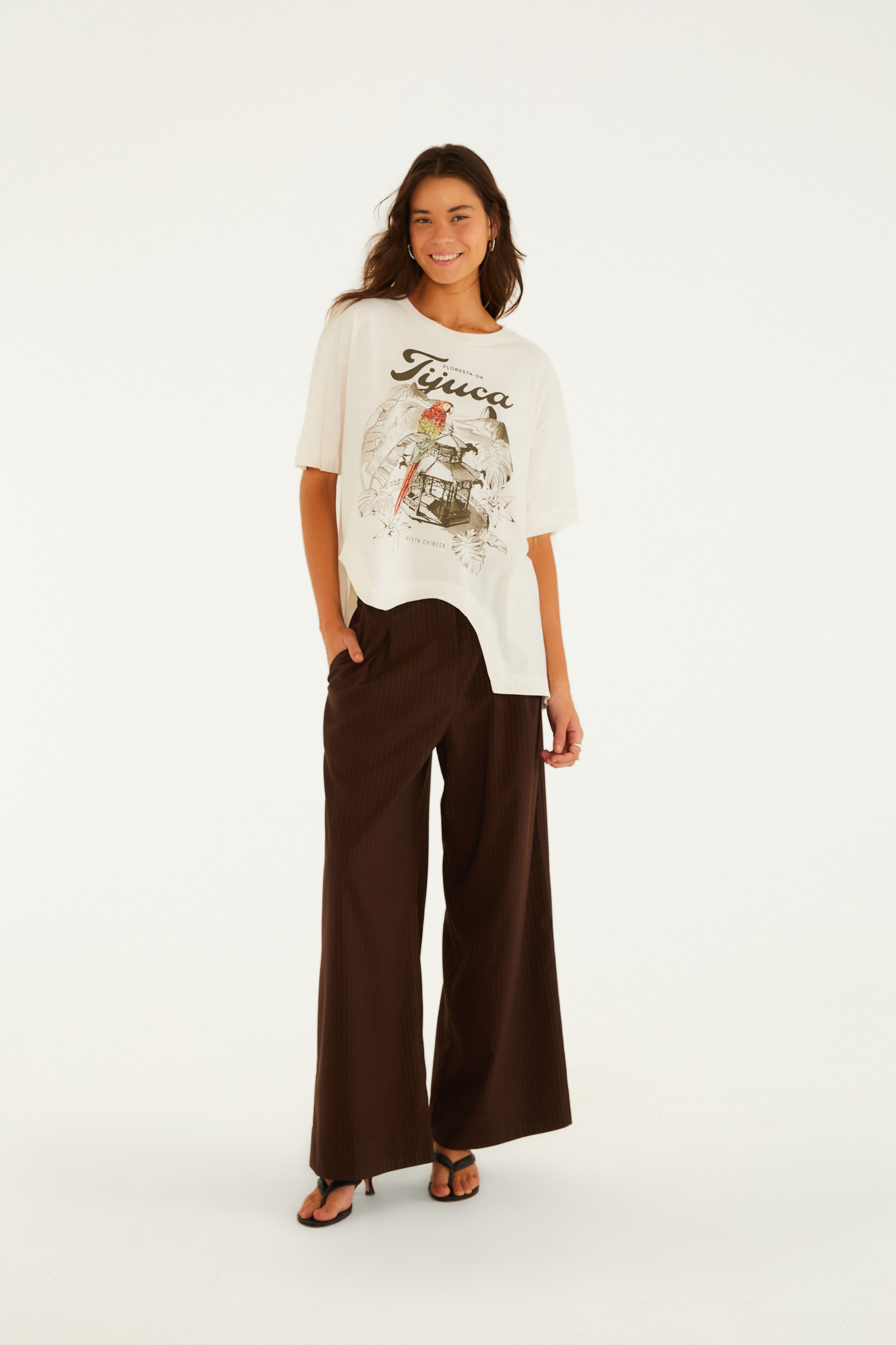 T-Shirt Recortes Vista Chinesa