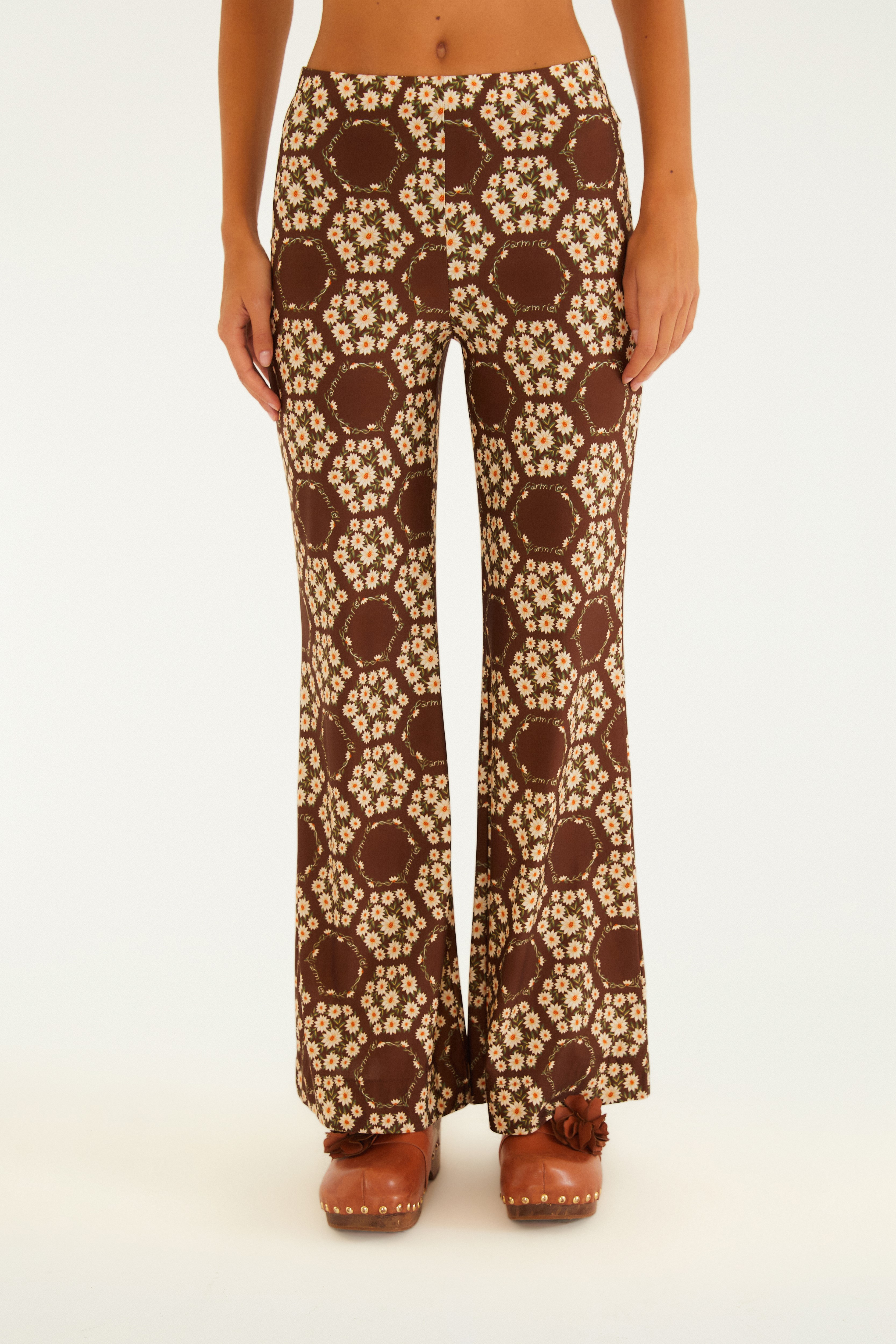 Calça Flare Farm Clube