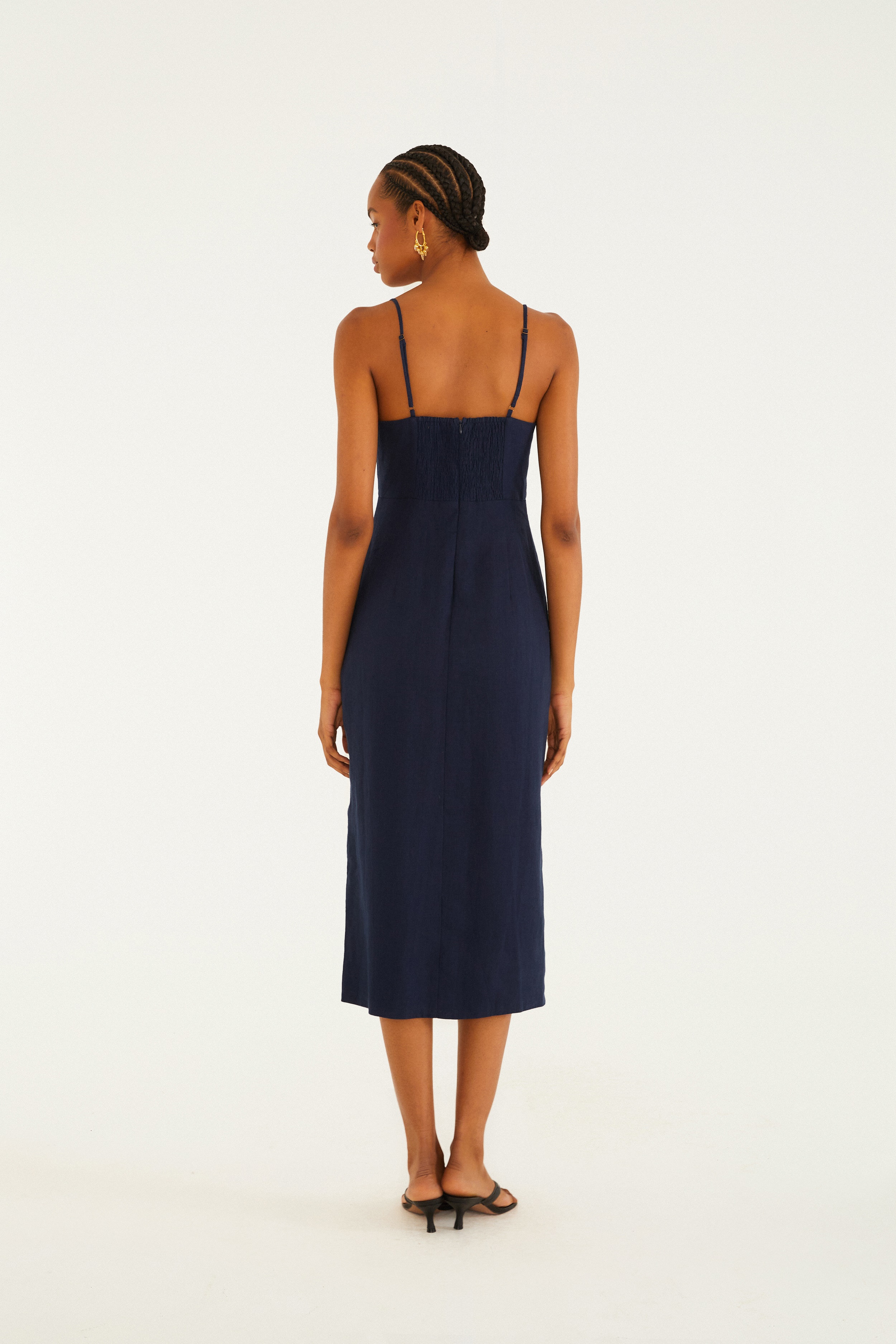 Vestido Artesanal Concha 3d