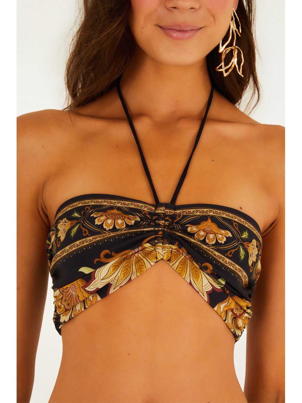Farm — Top Estampado Jardim Majestoso