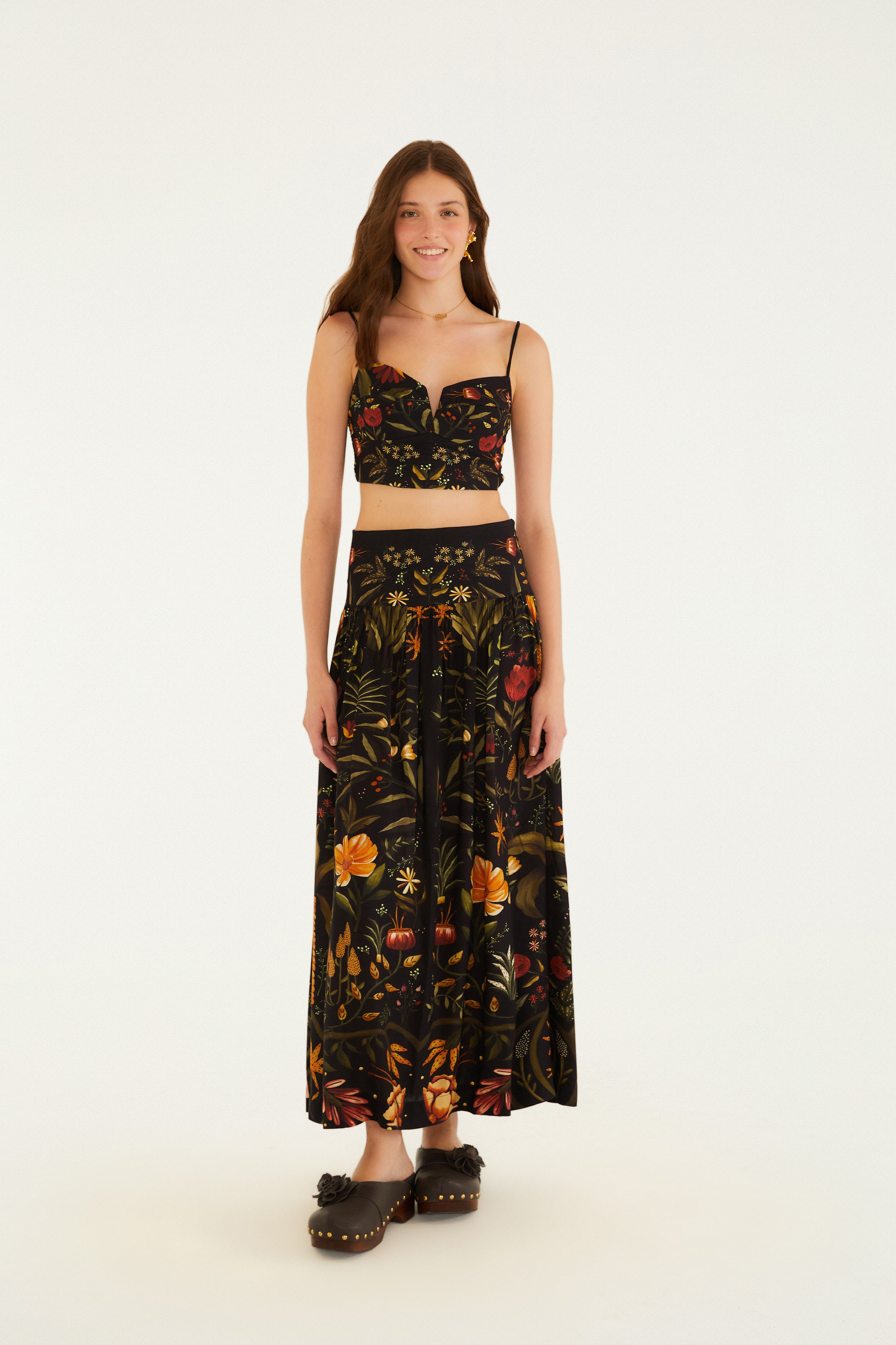 Top Estampado Inverno Tropical