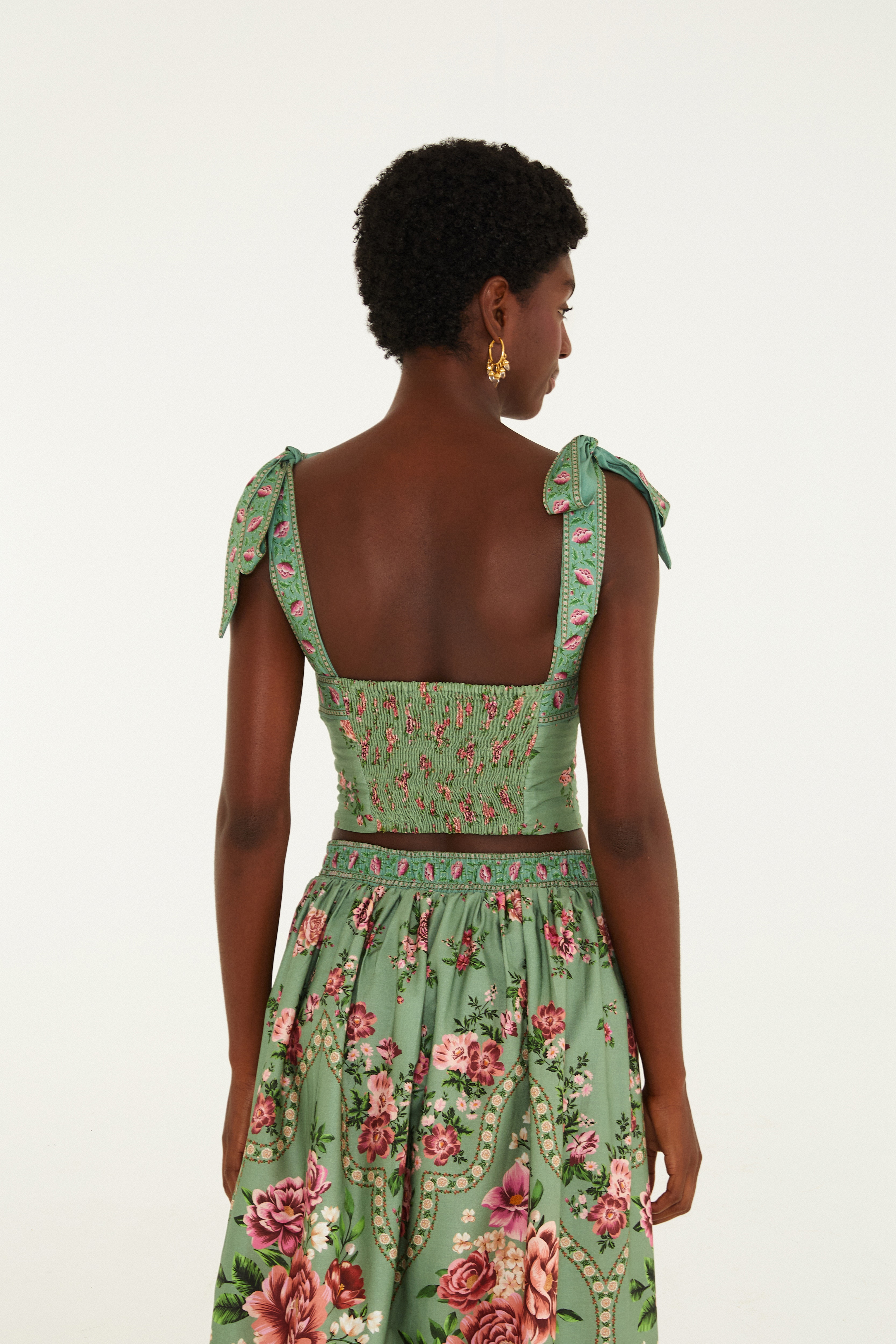 Blusa Estampada Romance