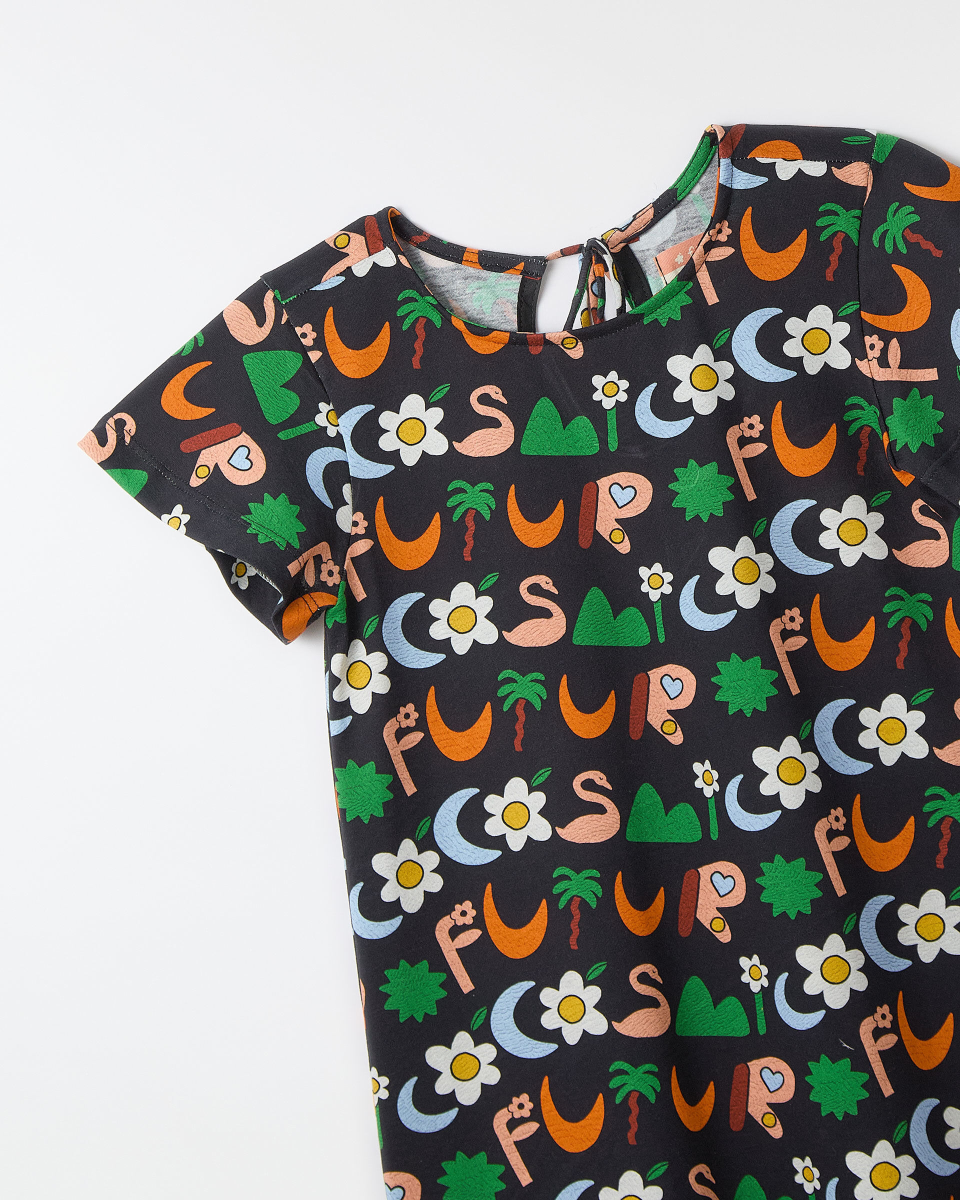 Vestido Malha Futuro Cosmico