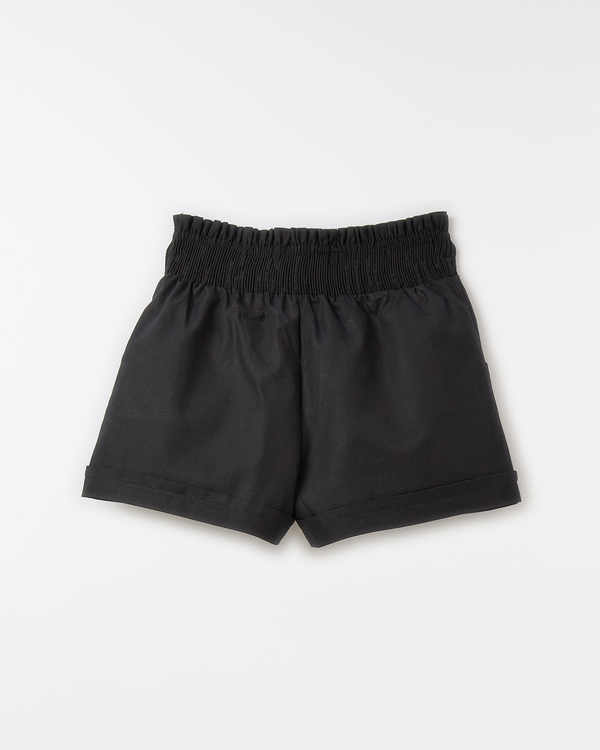 Short Lastex Preto