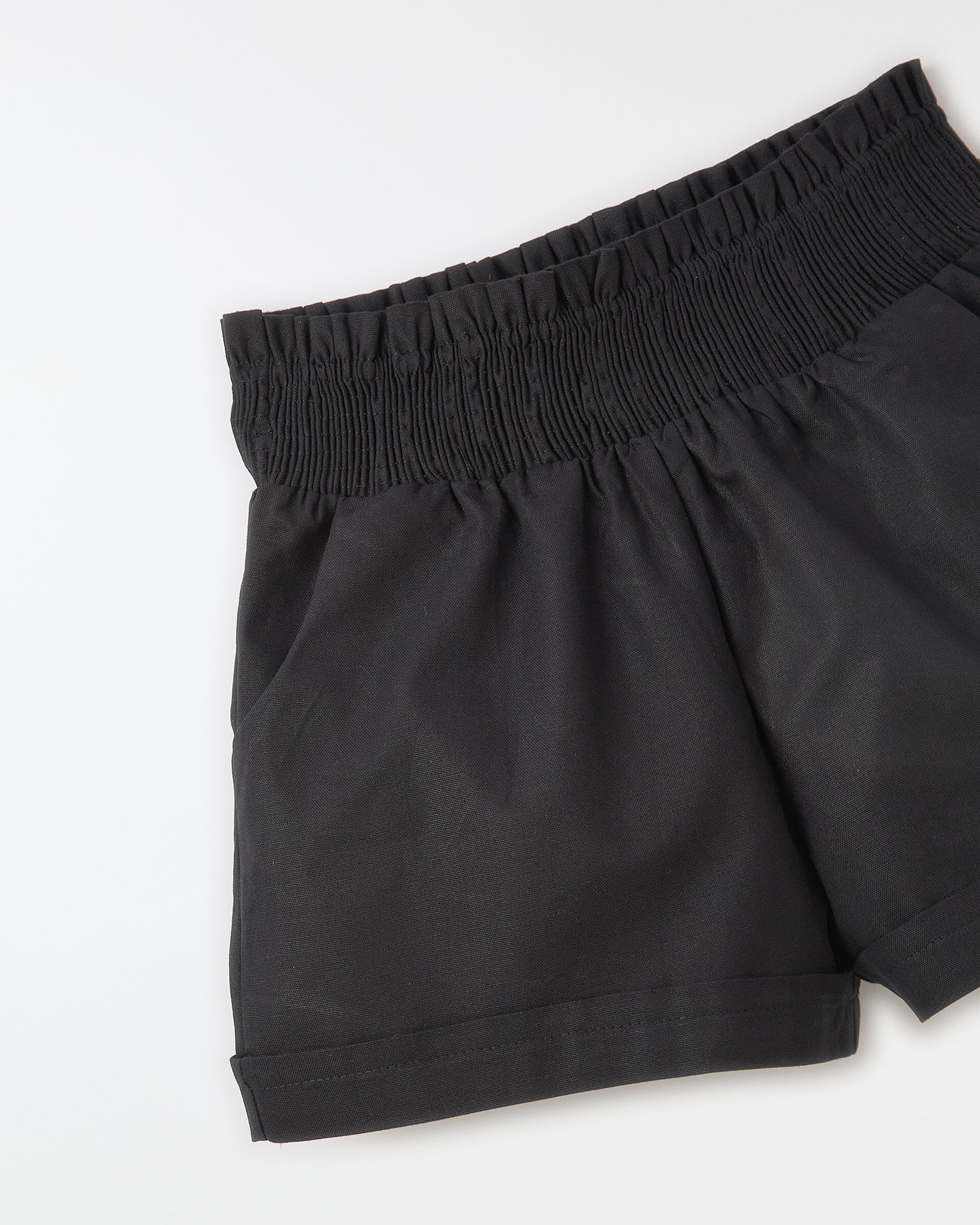 Short Lastex Preto