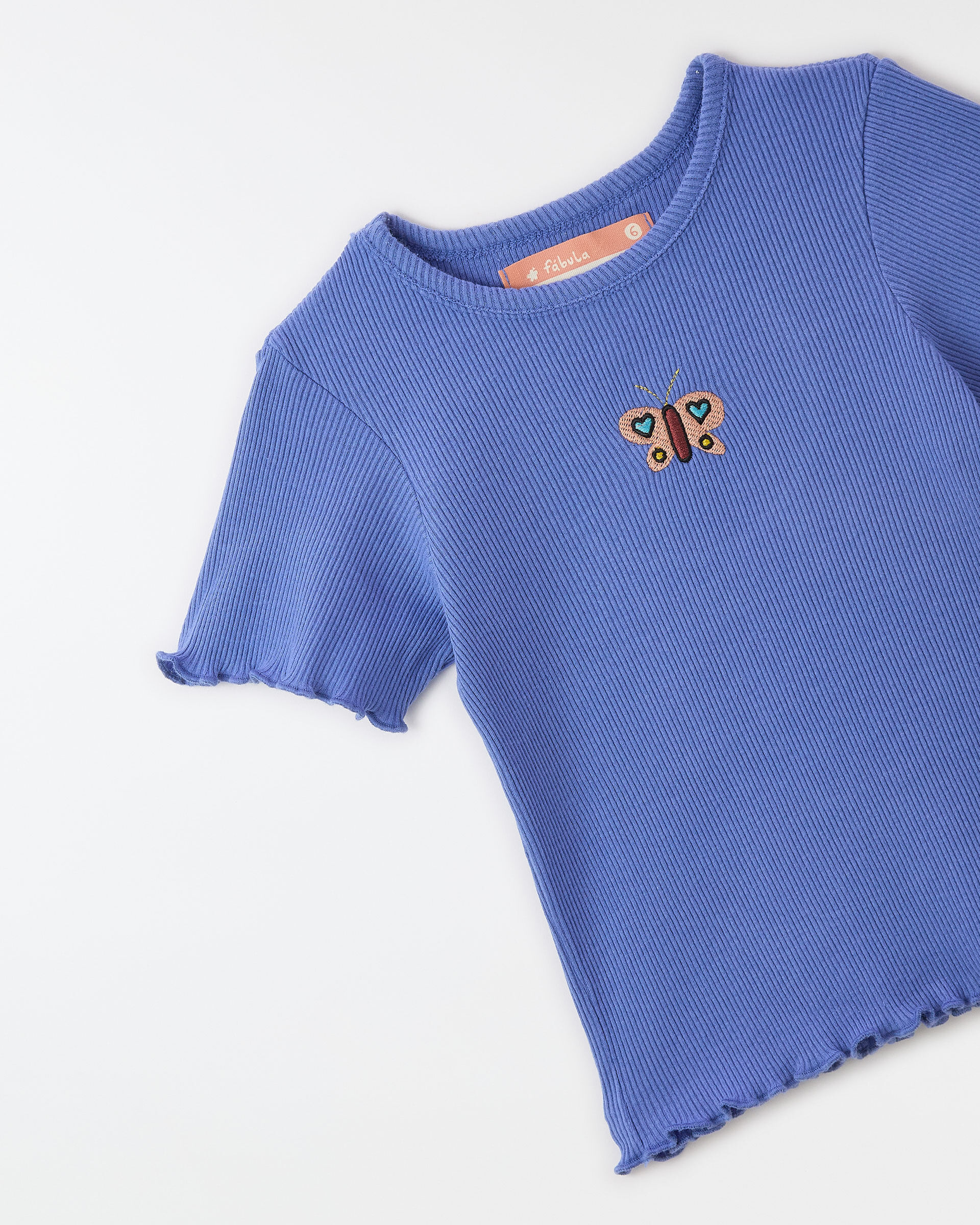Blusa Rib Borboleta