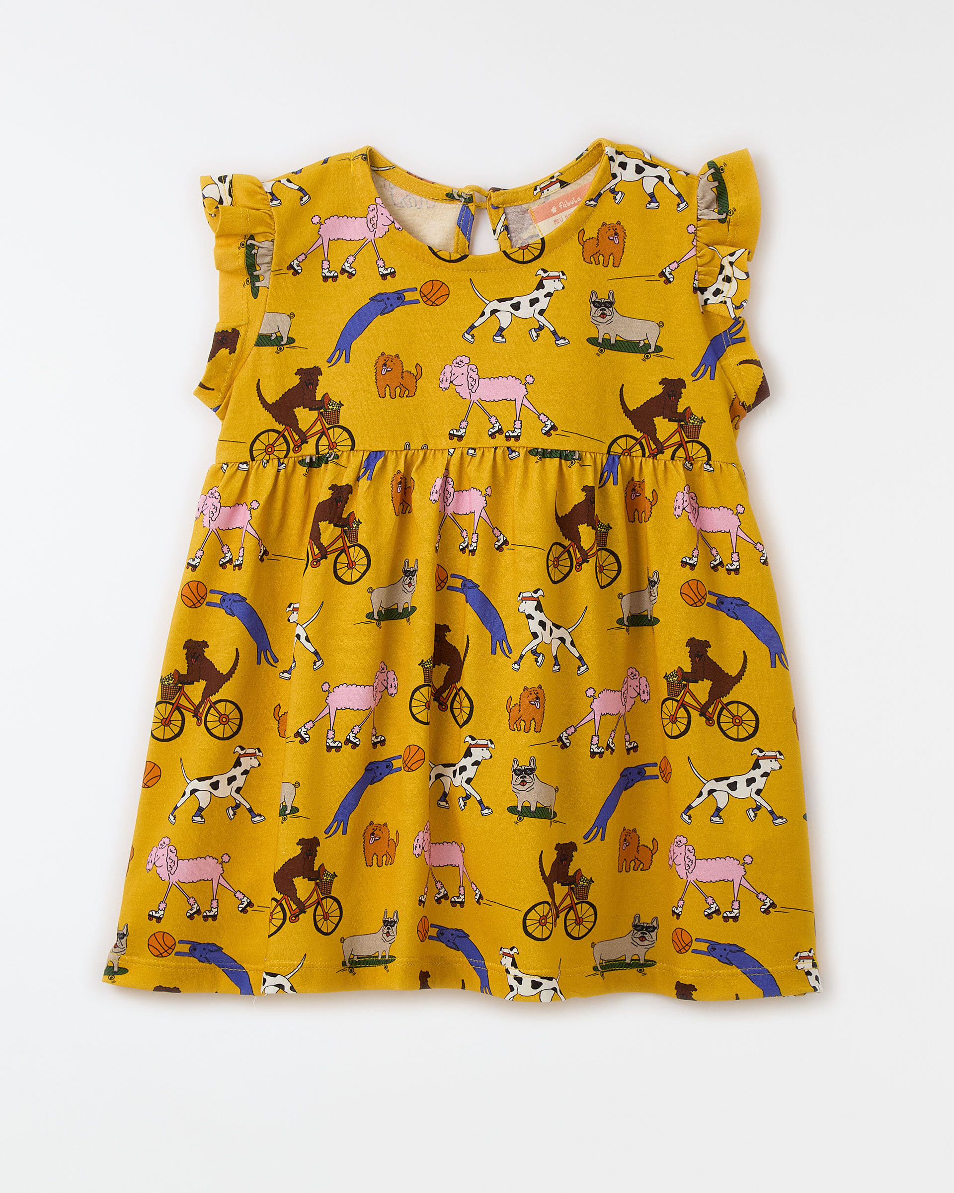 Vestido Bebe Malha Passeio
