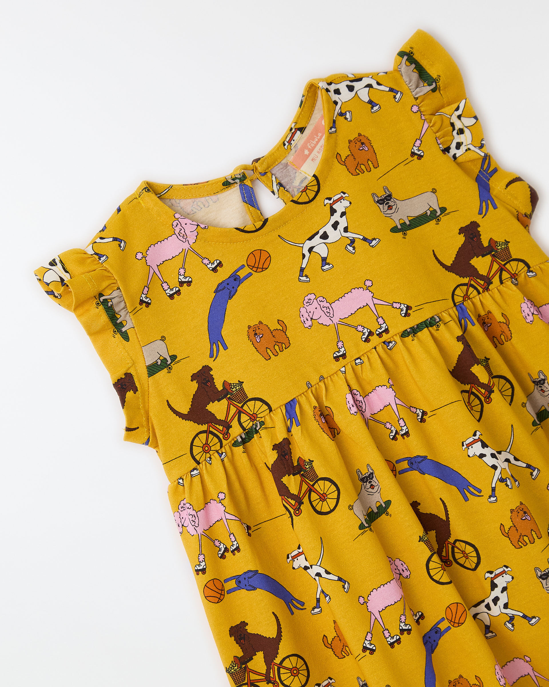 Vestido Bebe Malha Passeio