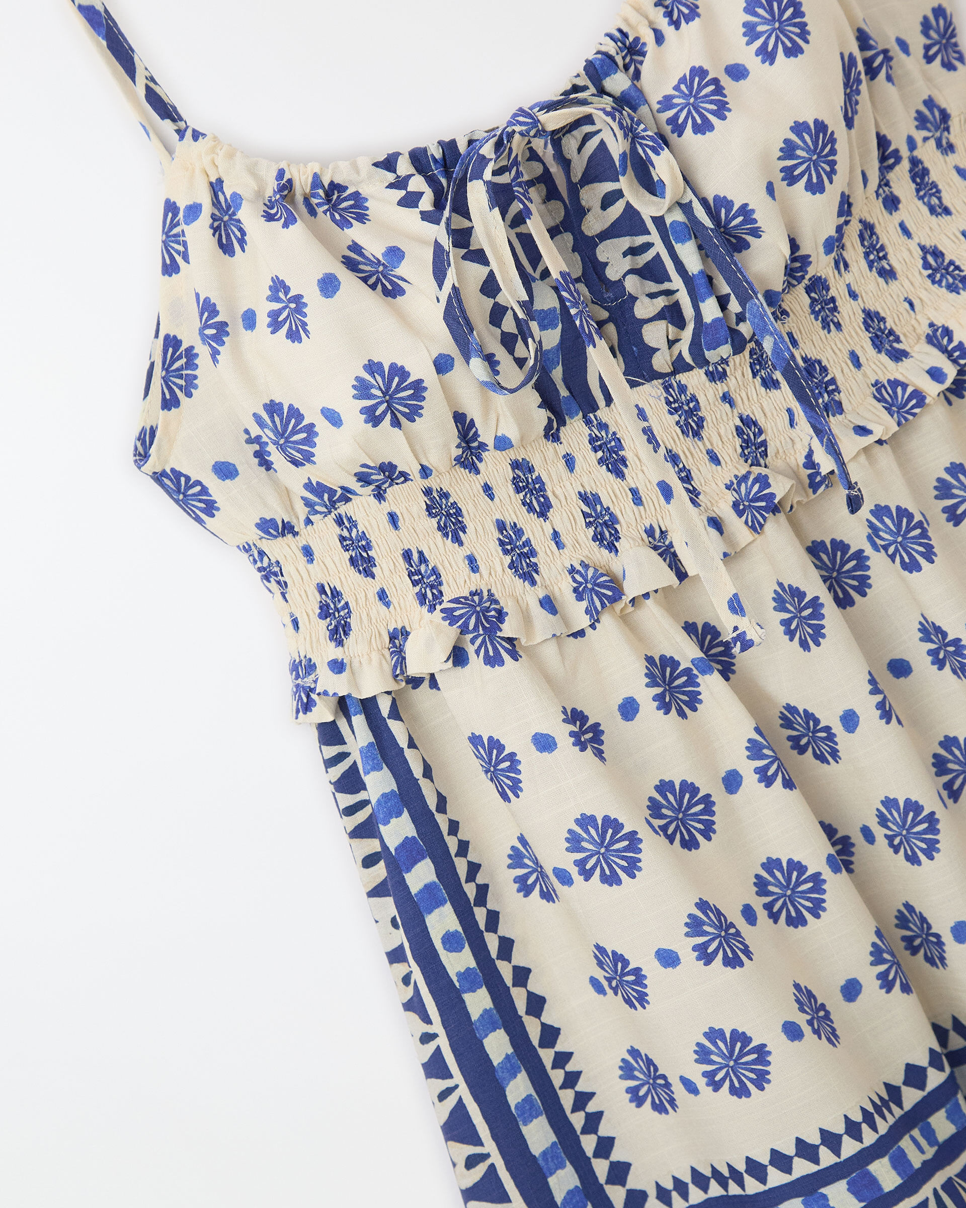 Vestido Alcinha Floral Beleza