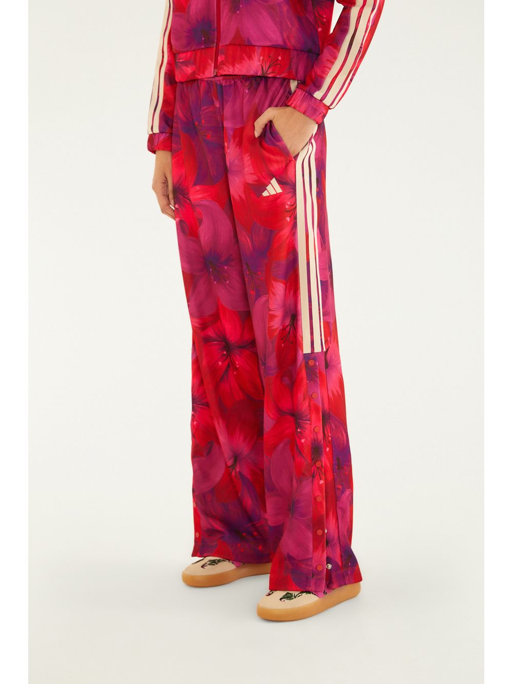 Farm — Calça Adidas Lily Beam Magenta