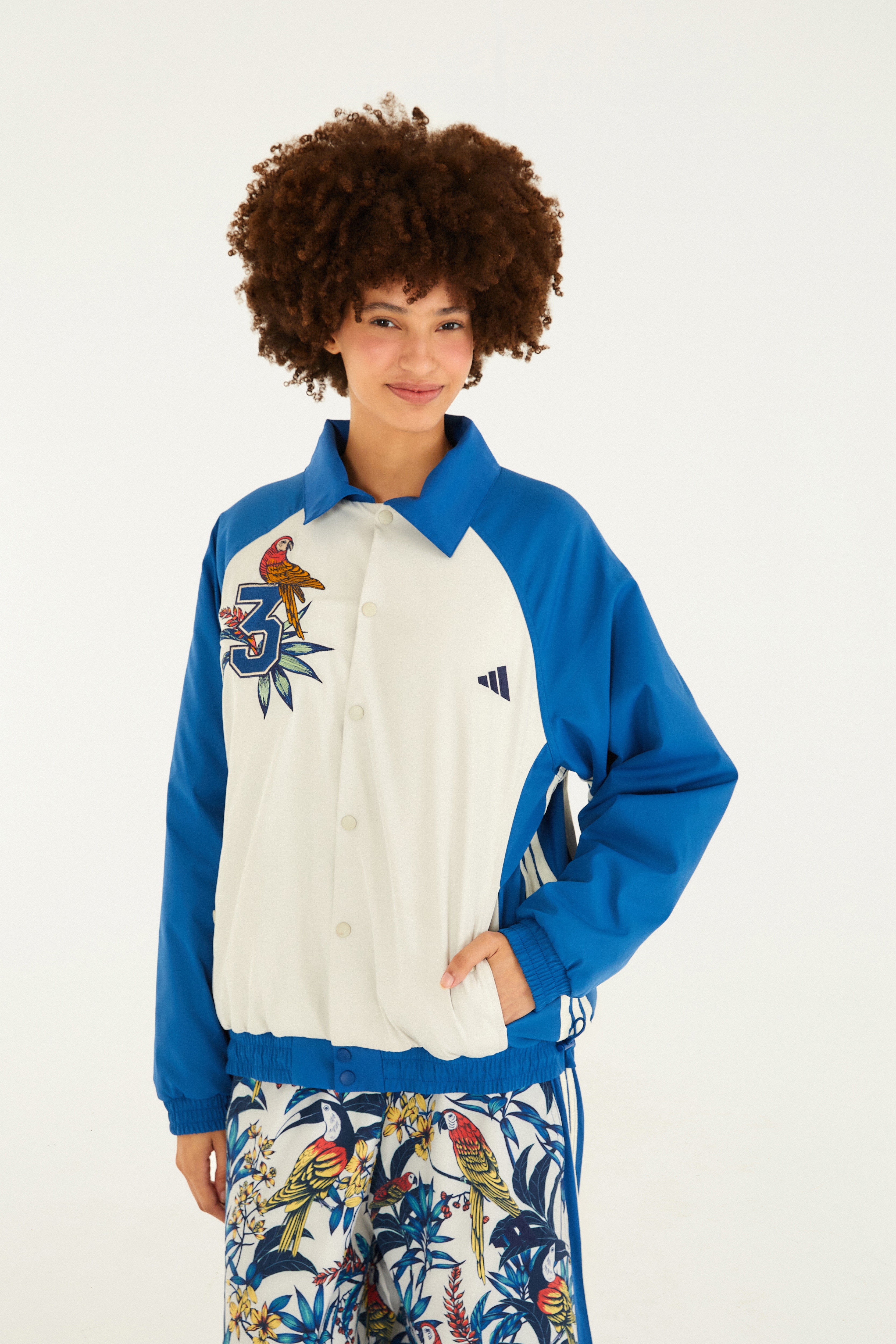 Jaqueta Adidas Macaws Blue