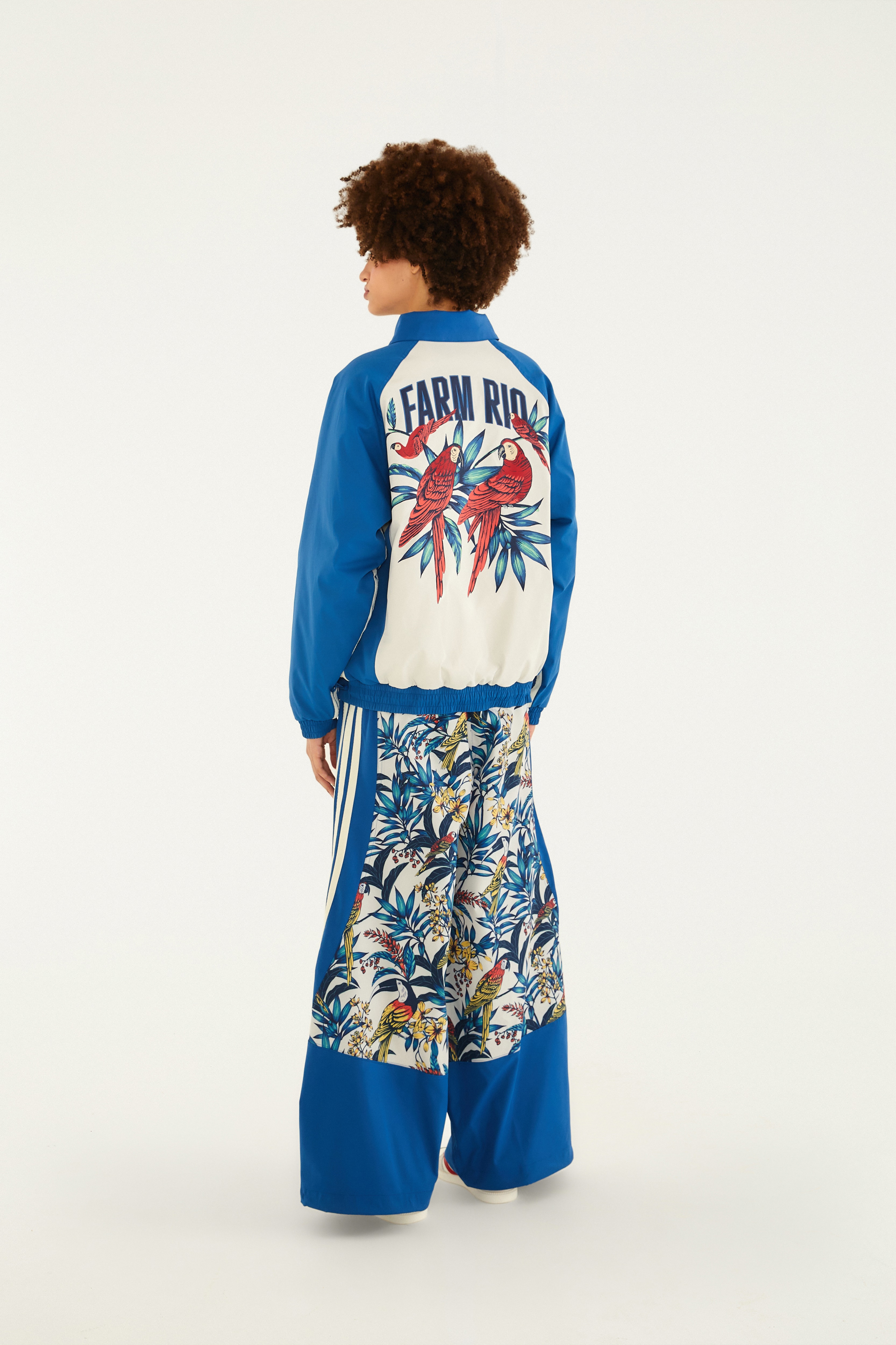 Calça Adidas Birds Paradise Blue