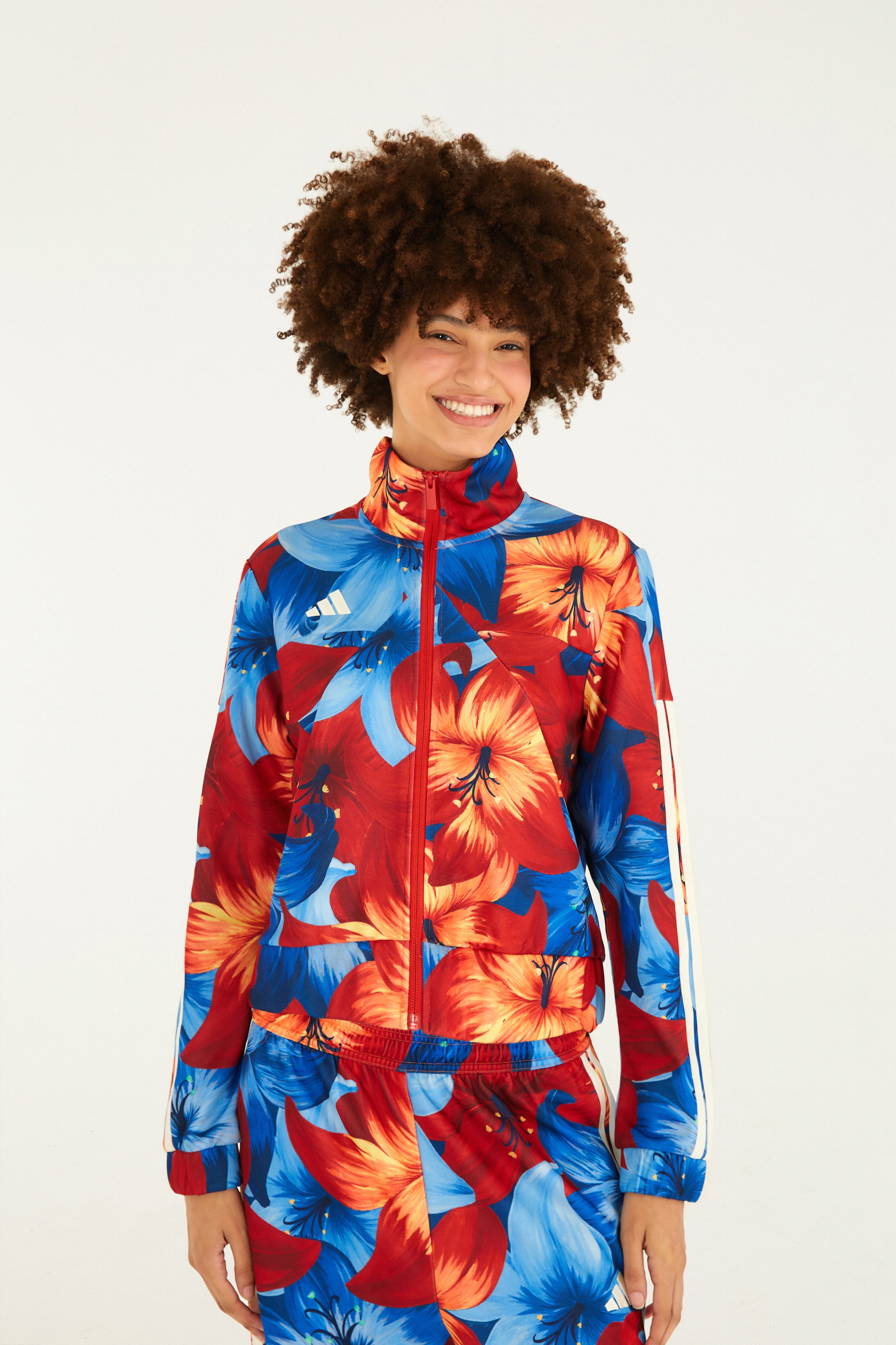 Jaqueta Adidas Tiro Jacket Lily Beam Blue