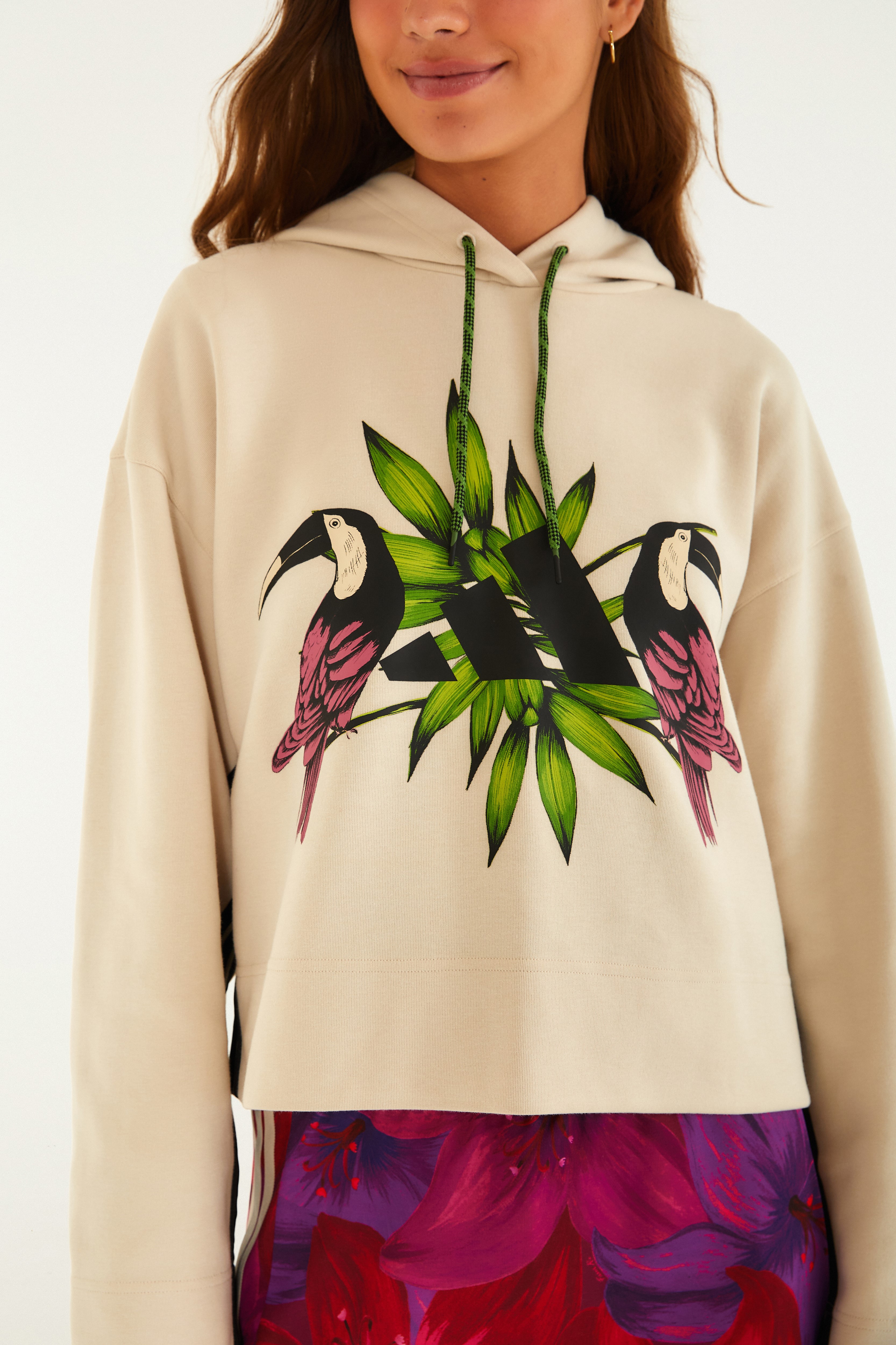 Moletom Adidas Macaws Off White