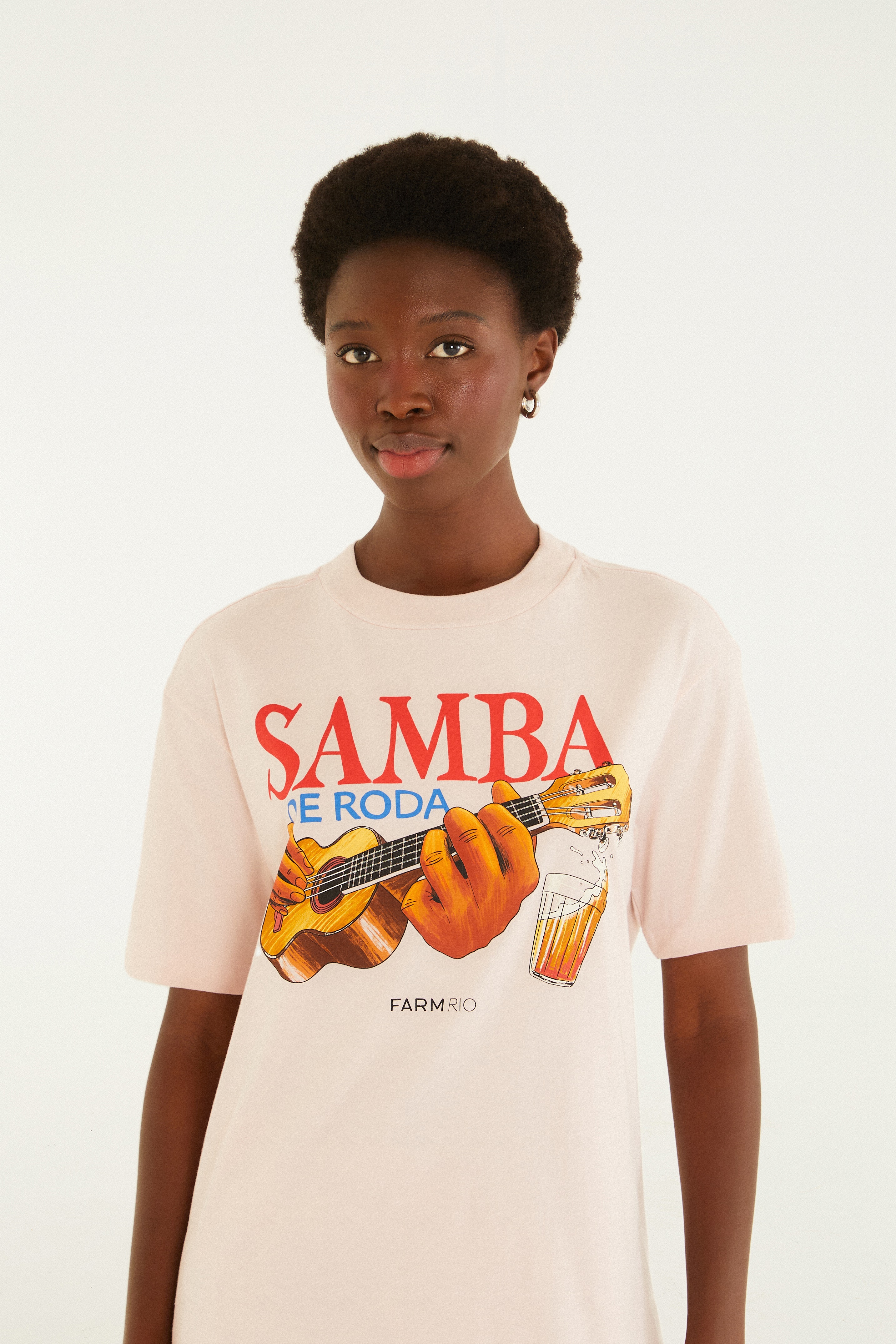 T-Shirt Media Samba De Roda