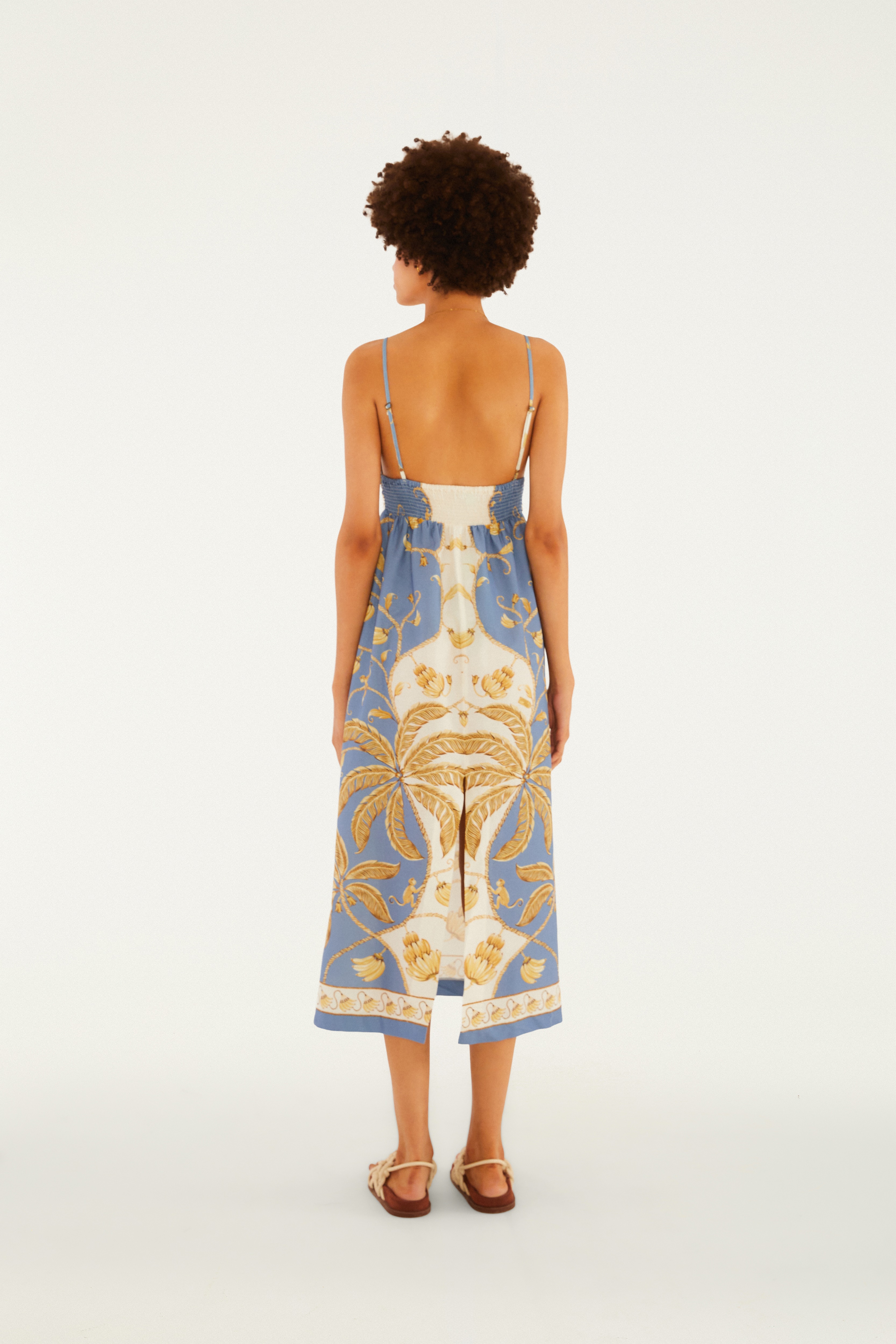 Vestido Estampado Ourinho Tropical