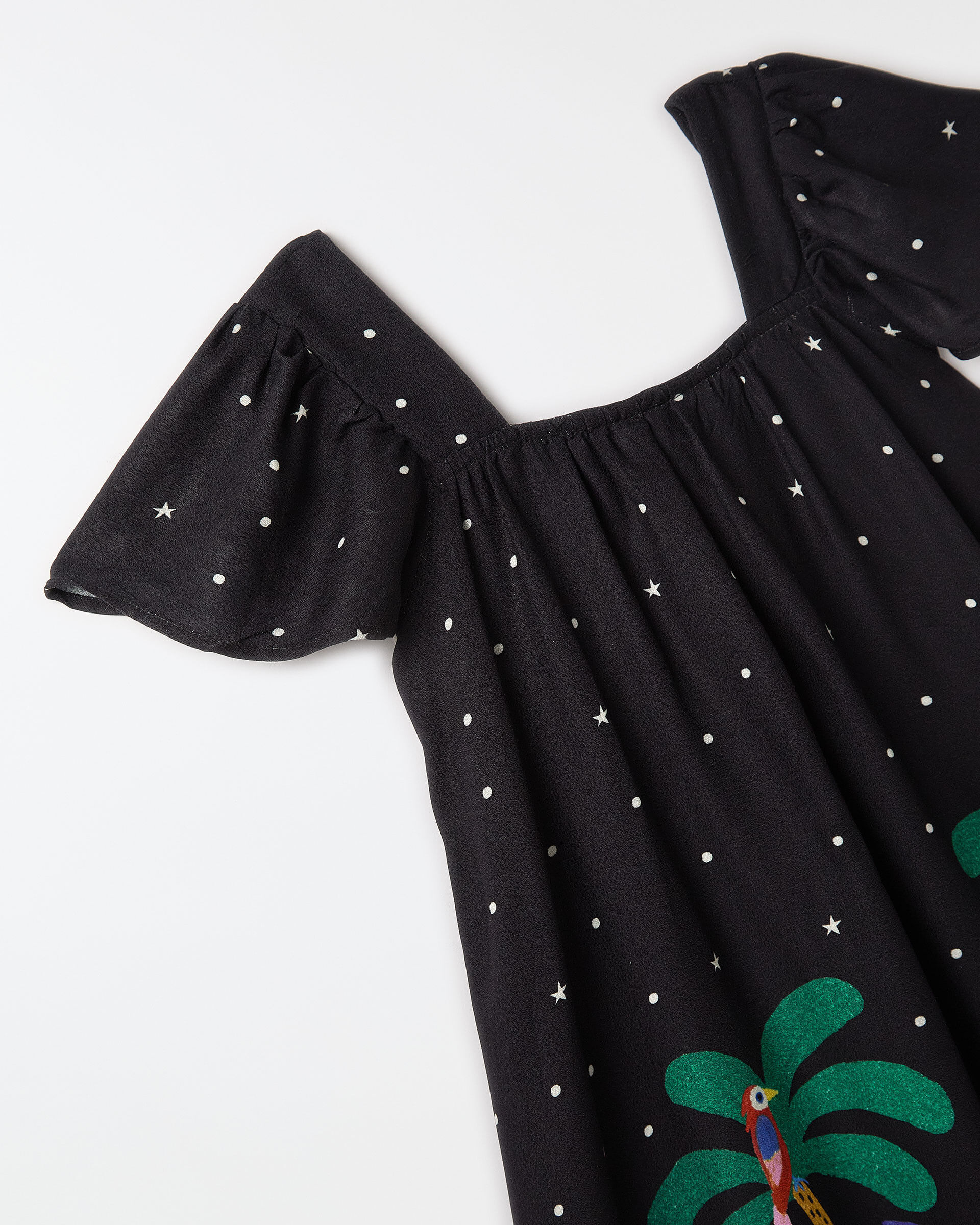 Vestido Jardim Noturno