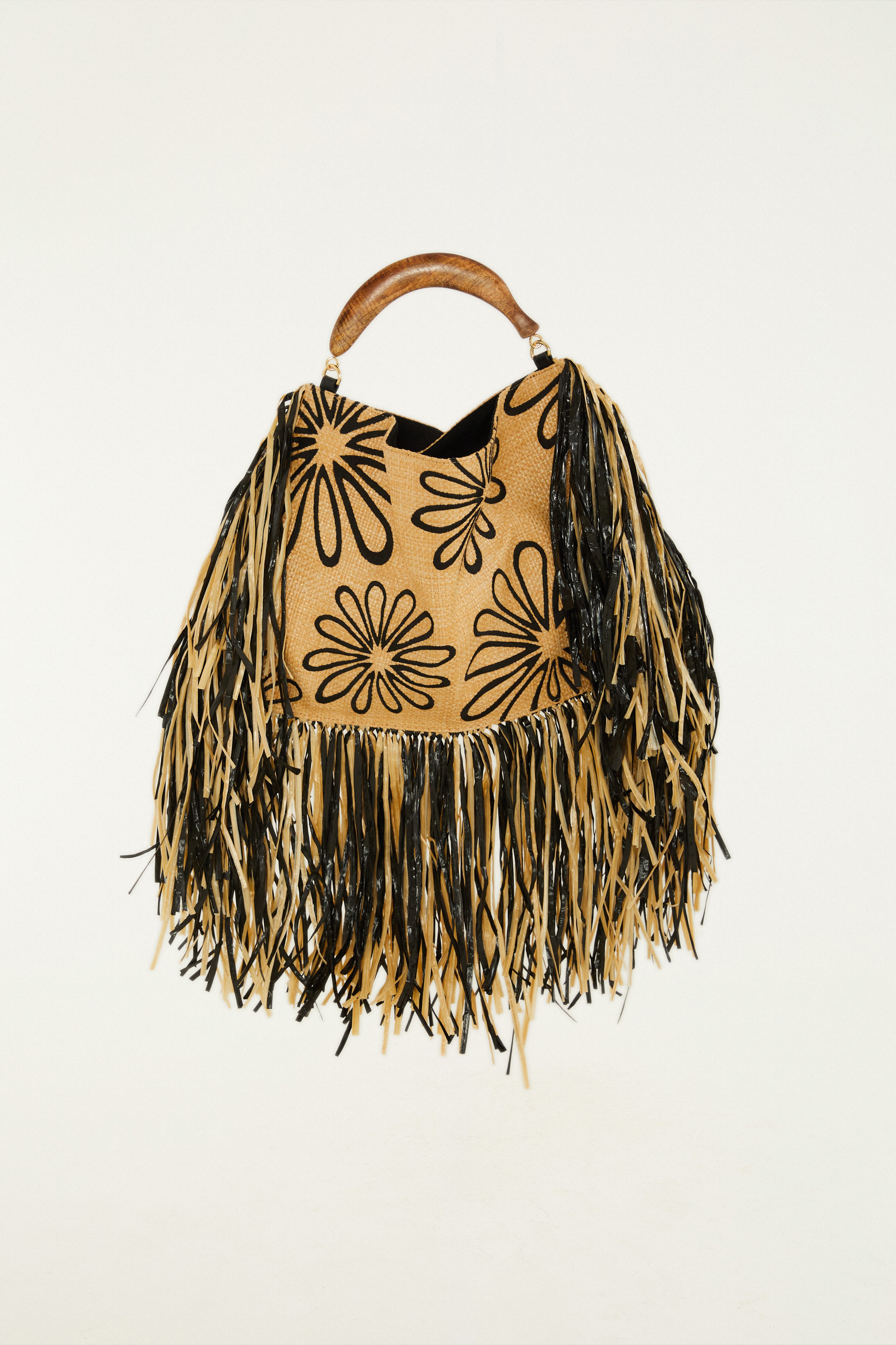 Bolsa Franjas Ráfia